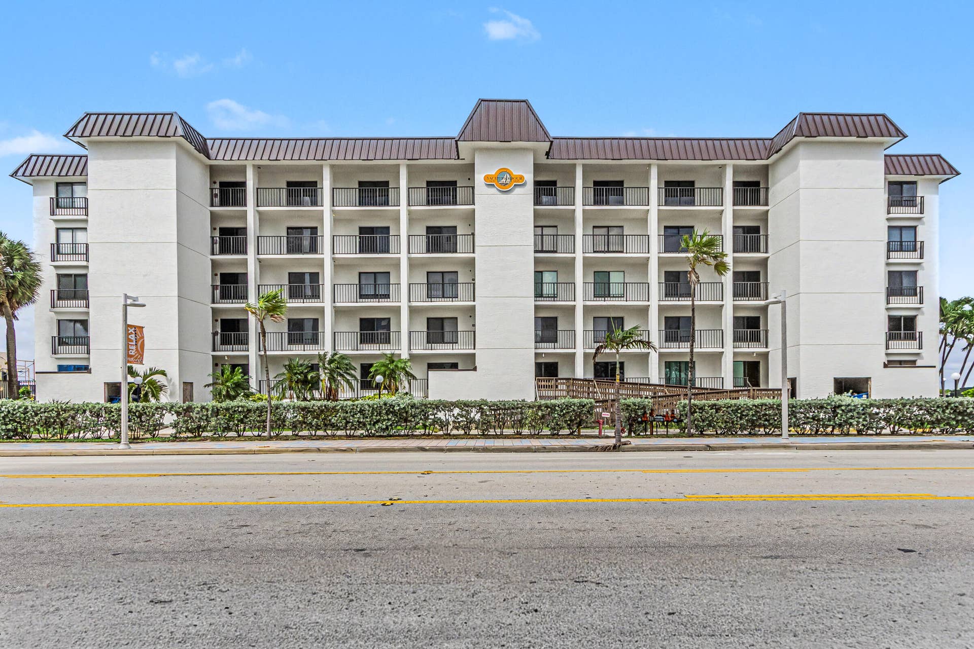 3200 N OCEAN Drive, #402, Hollywood, FL 33019 Recently refreshed exterior