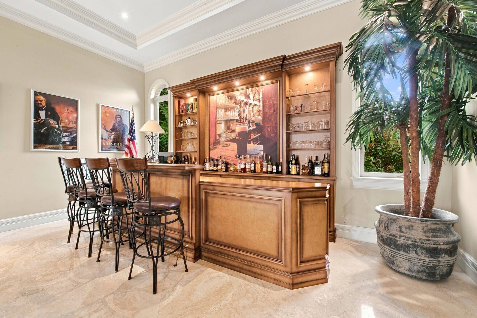 21733 Old Bridge Trail, Boca Raton, FL 33428 Theater Room Bar