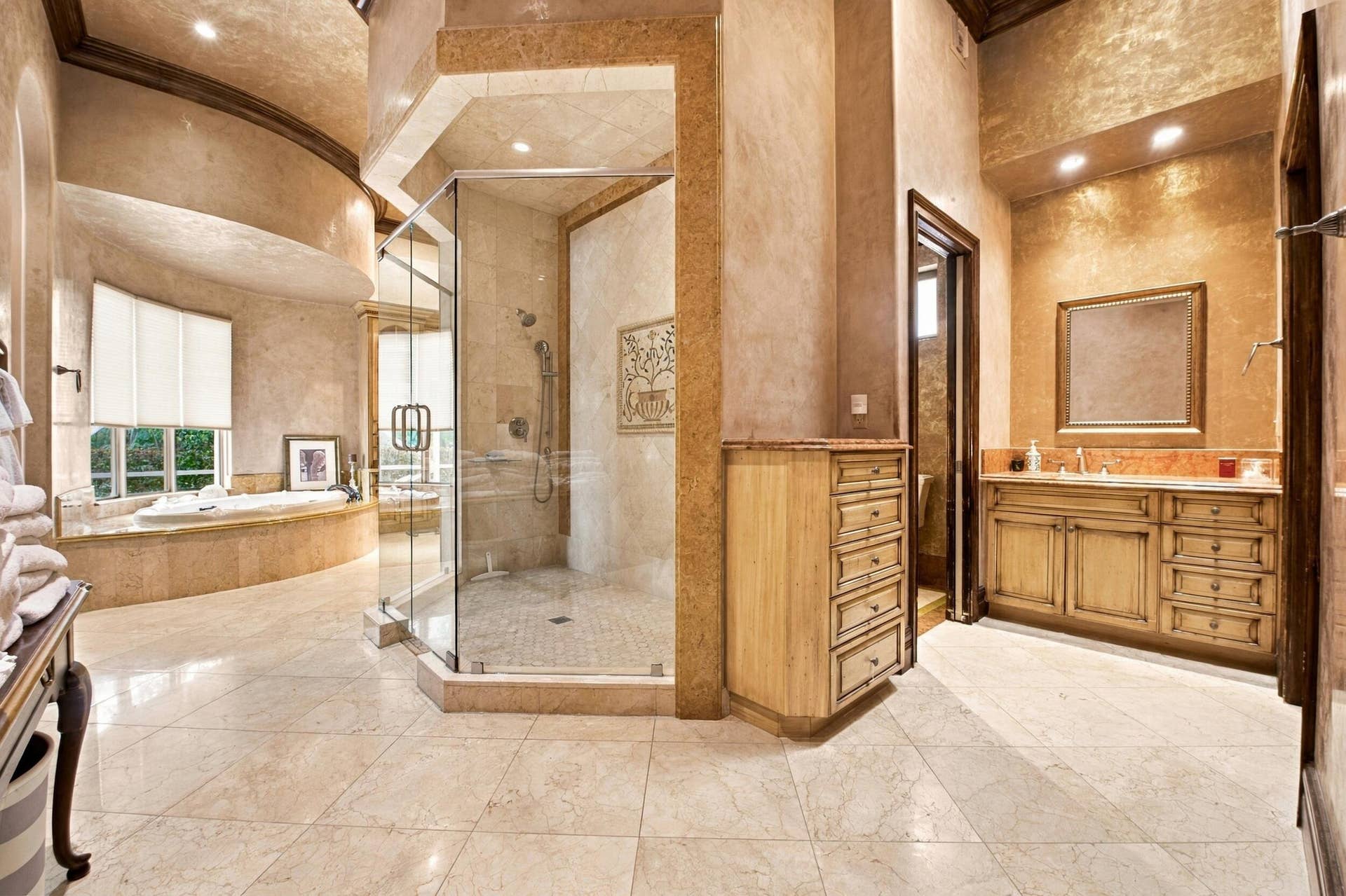 21733 Old Bridge Trail, Boca Raton, FL 33428 Master Bath Shower & Other Vanity