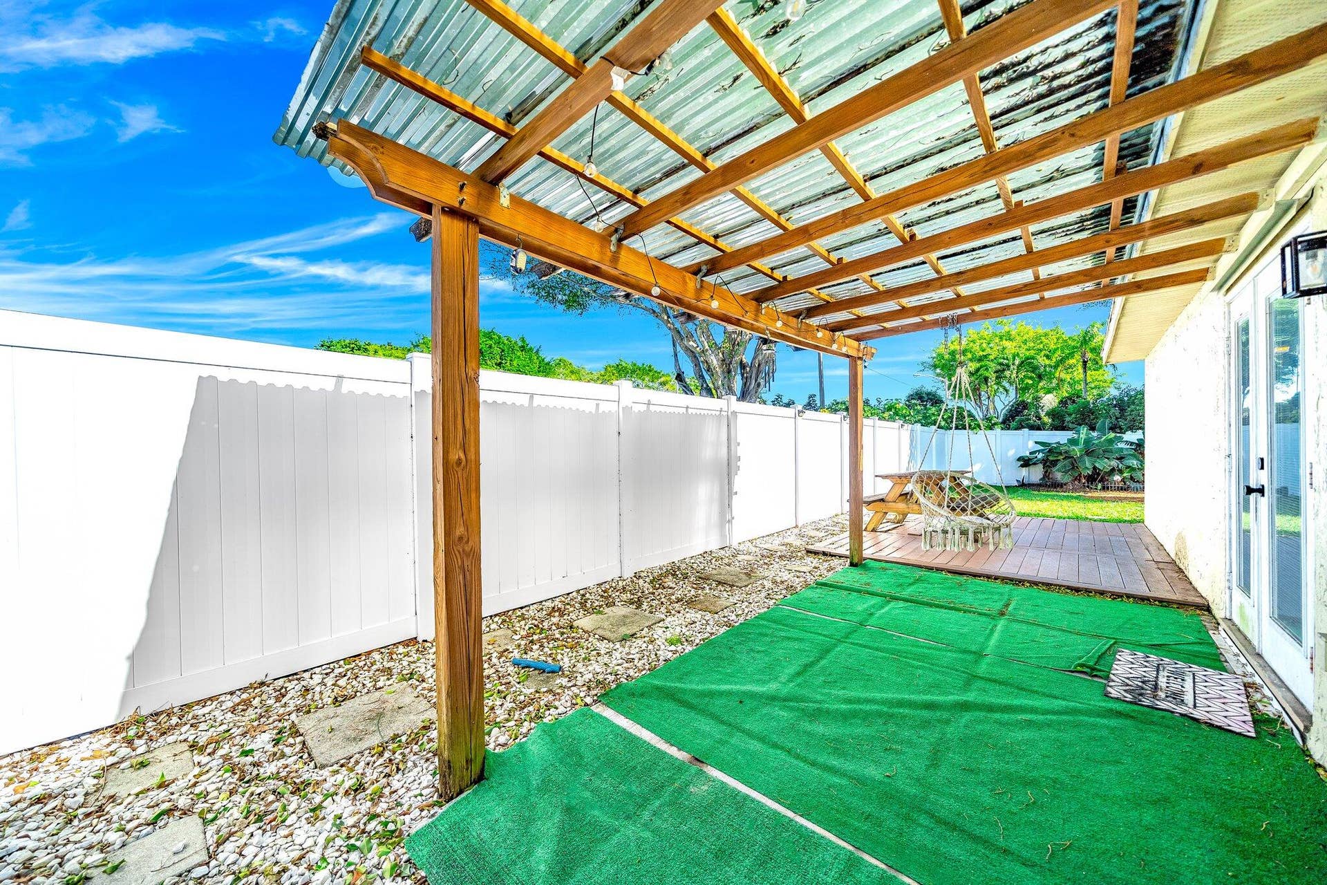 Patio off the Living Room