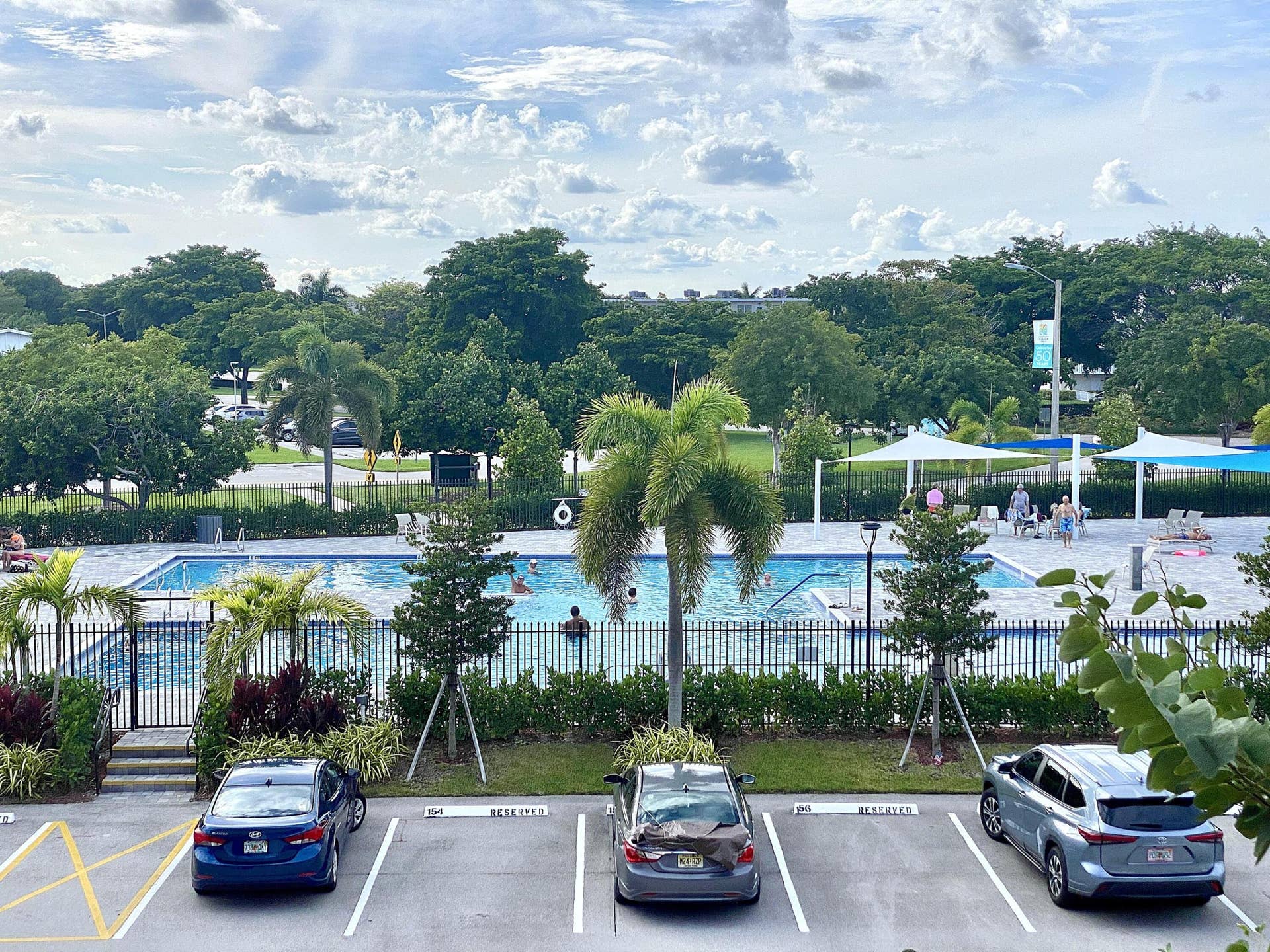Richmond Pool + Tennis Courts.
