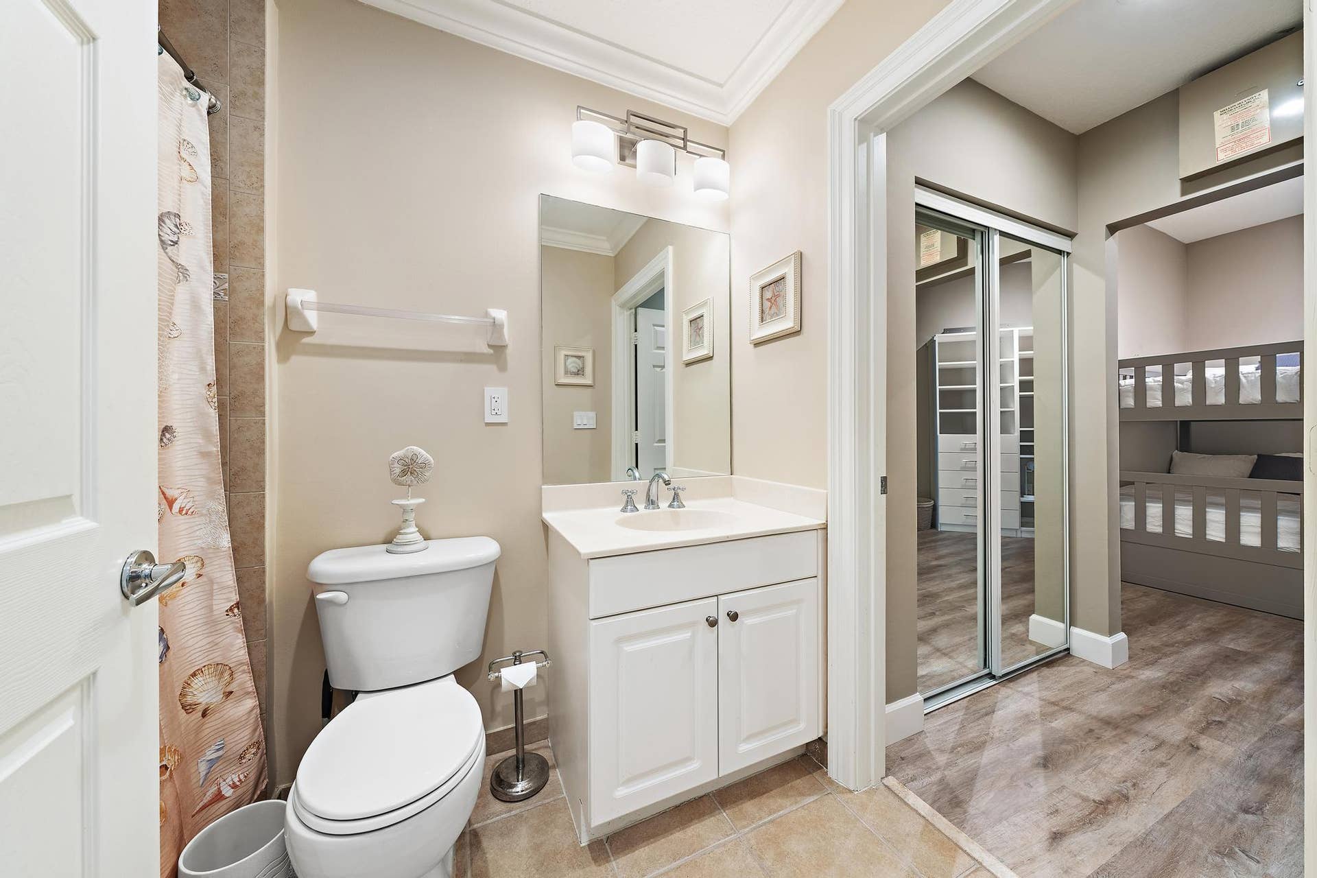 810 Juno Ocean Walk, #401, Juno Beach, FL 33408 BATHROOM FOR 2 BEDROOMS