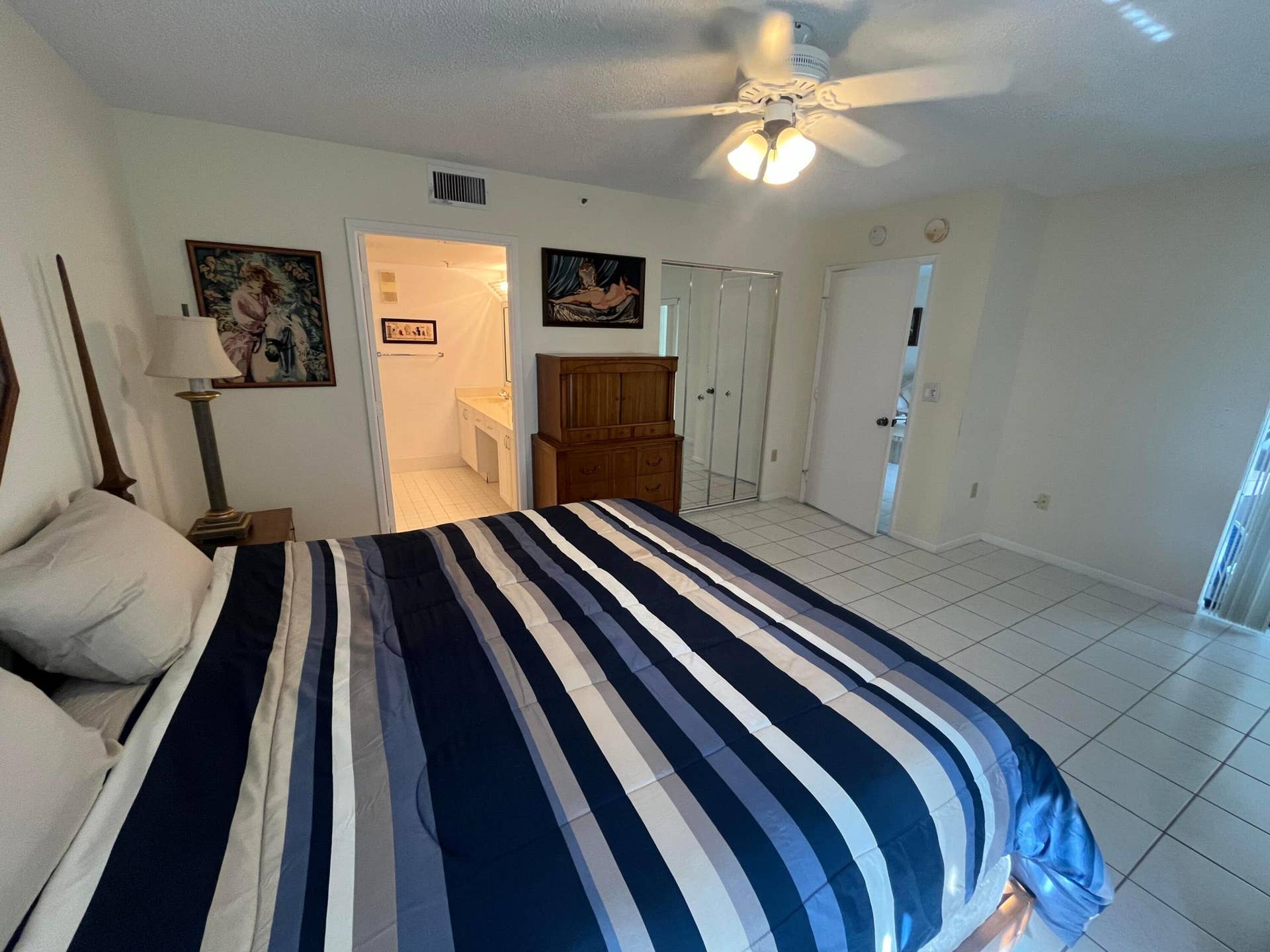 6269 Pointe Regal Circle, #305, Delray Beach, FL 33484 reverse angle of the primary bedroom