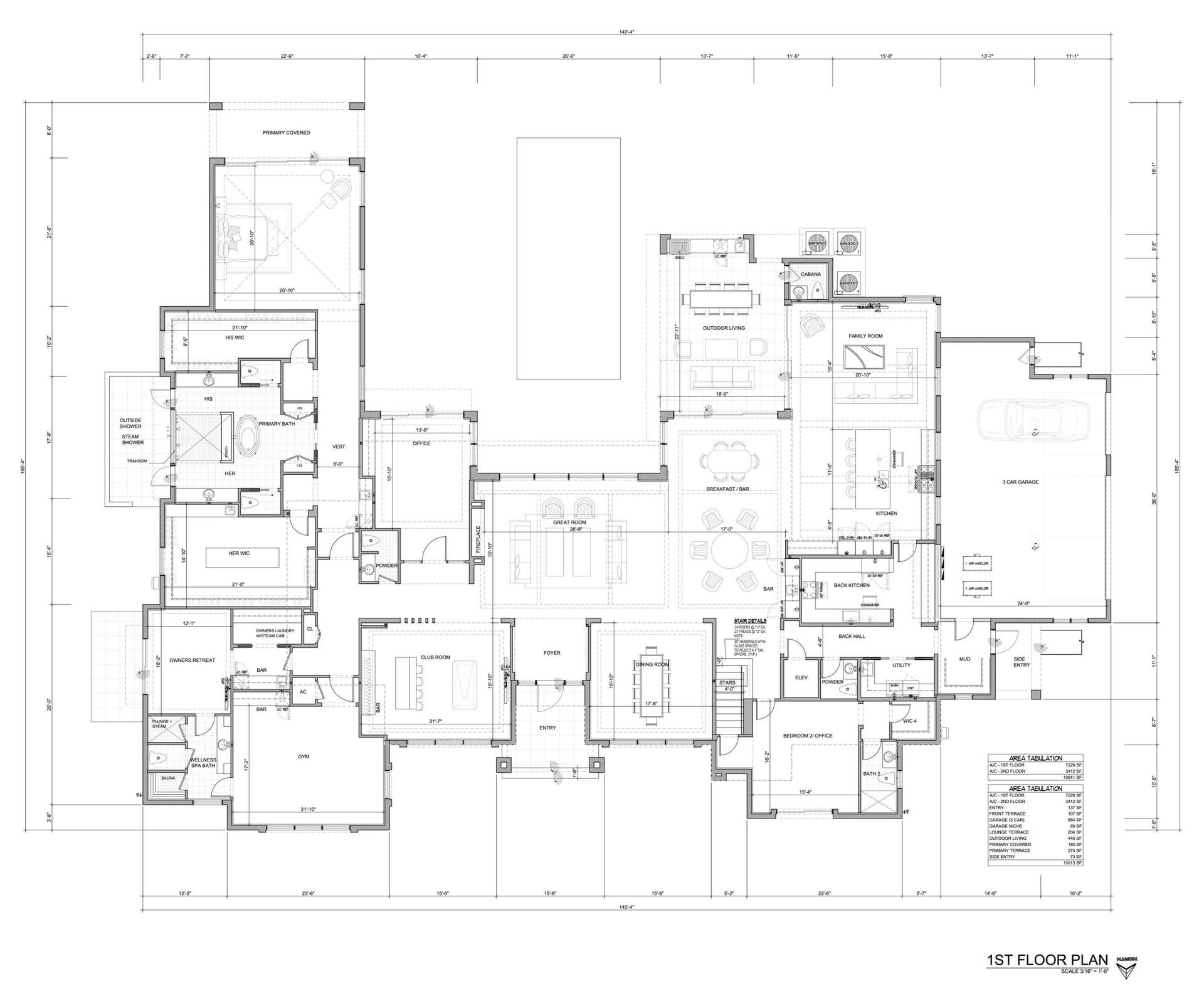 1ST FLOOR PLAN 2450