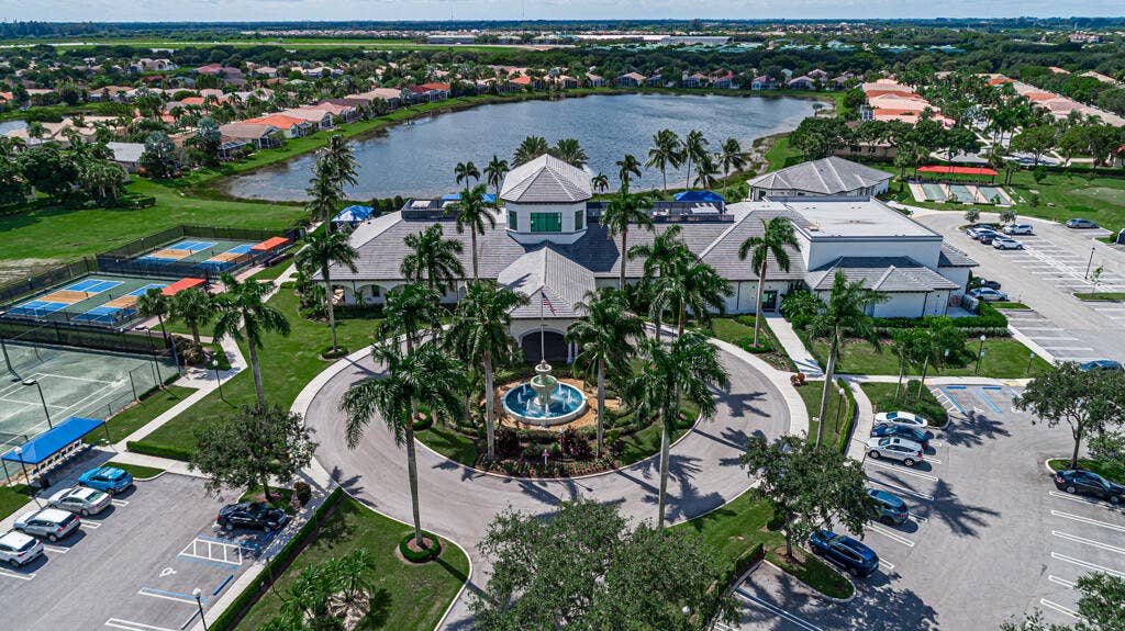 8067 BELLAFIORE Way, Boynton Beach, FL 33472 1 clubhouse aerial overview - Copy