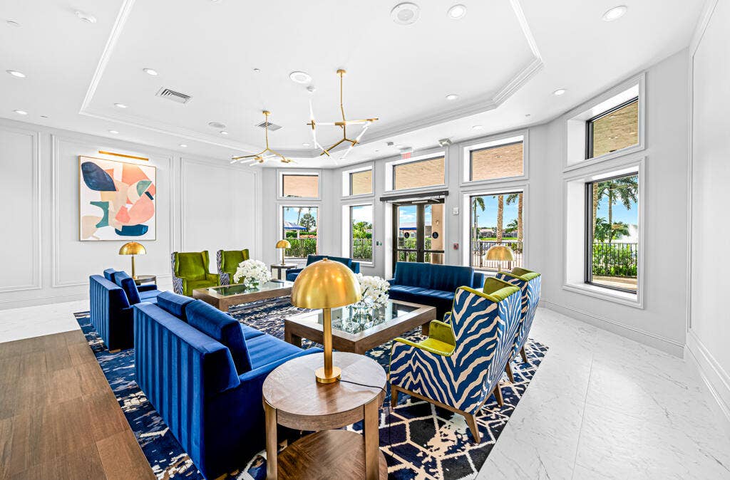 8067 BELLAFIORE Way, Boynton Beach, FL 33472 10 CLUBHOUSE LOBBY SEATING - Copy