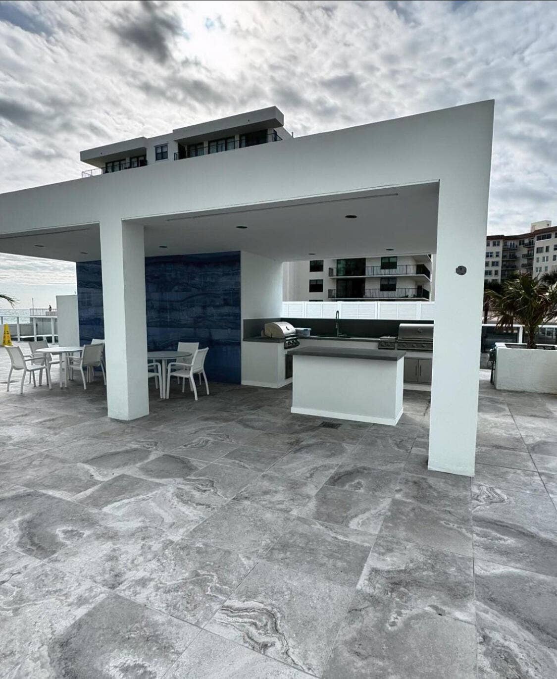 Outdoor Kitchen at the Patrician