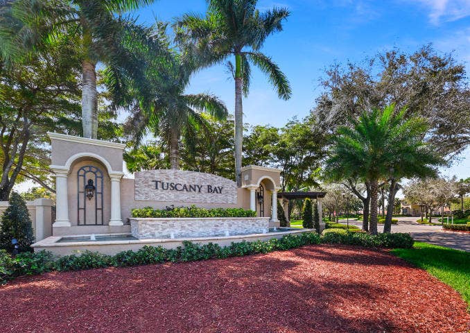 12142 Roma Road, Boynton Beach, FL 33437 TUSCANY BAY ENTRANCE
