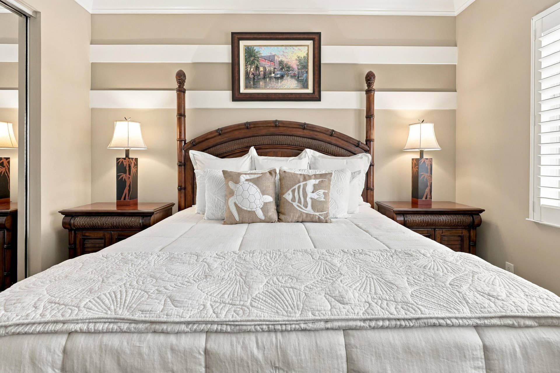Accent Wall in Guest Bedroom