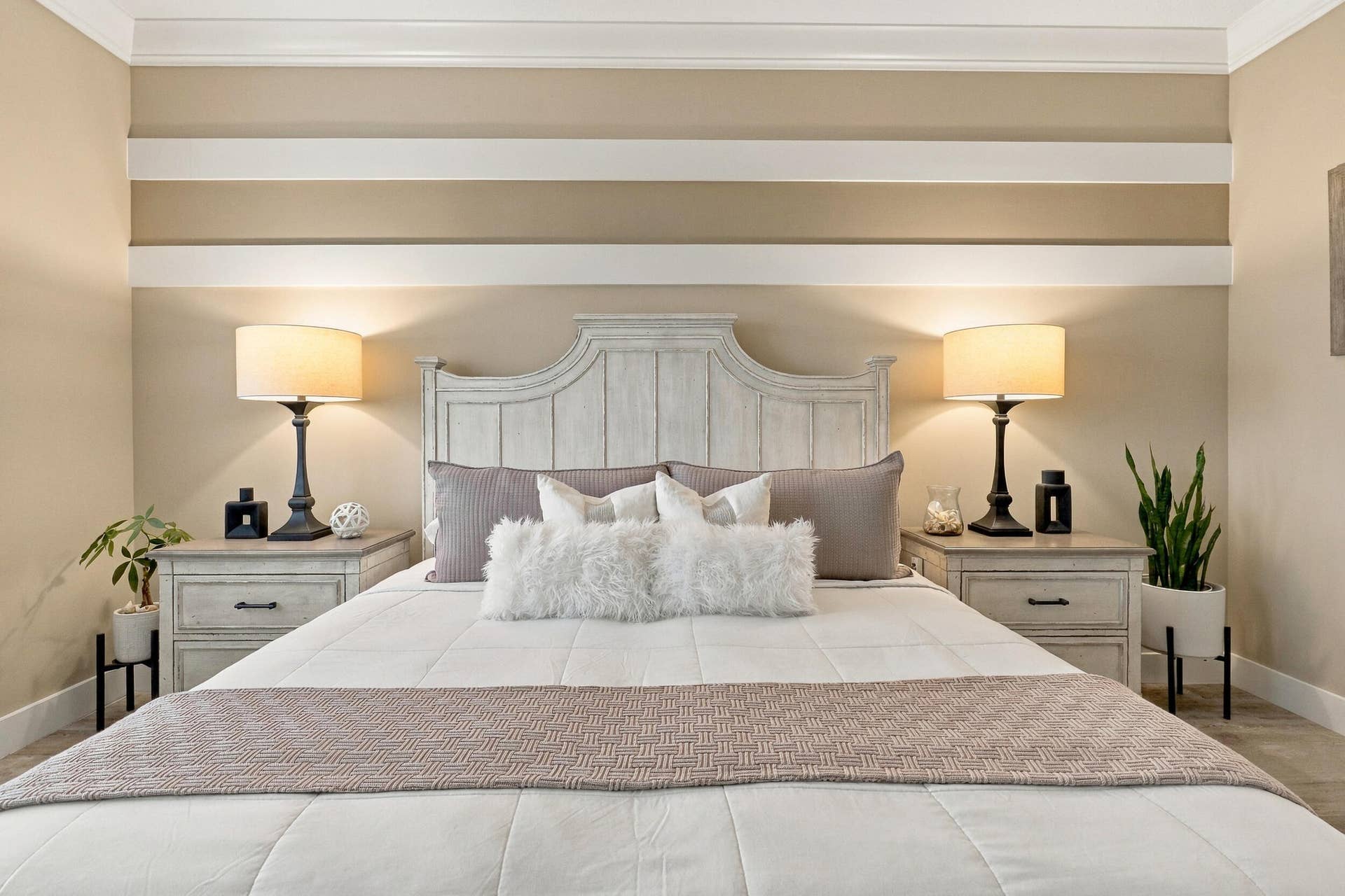 Accent Wall in Primary and Guest Bedroom