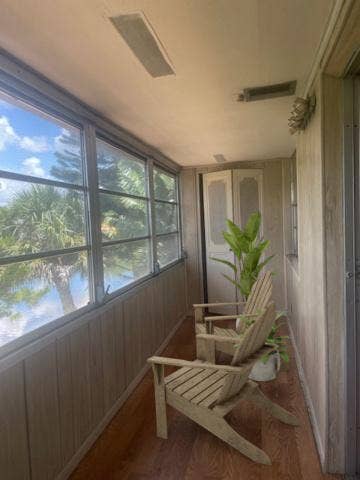 72 SHEFFIELD C, #72, West Palm Beach, West Palm Beach, FL 33417 Enclosed Porch w/Water View