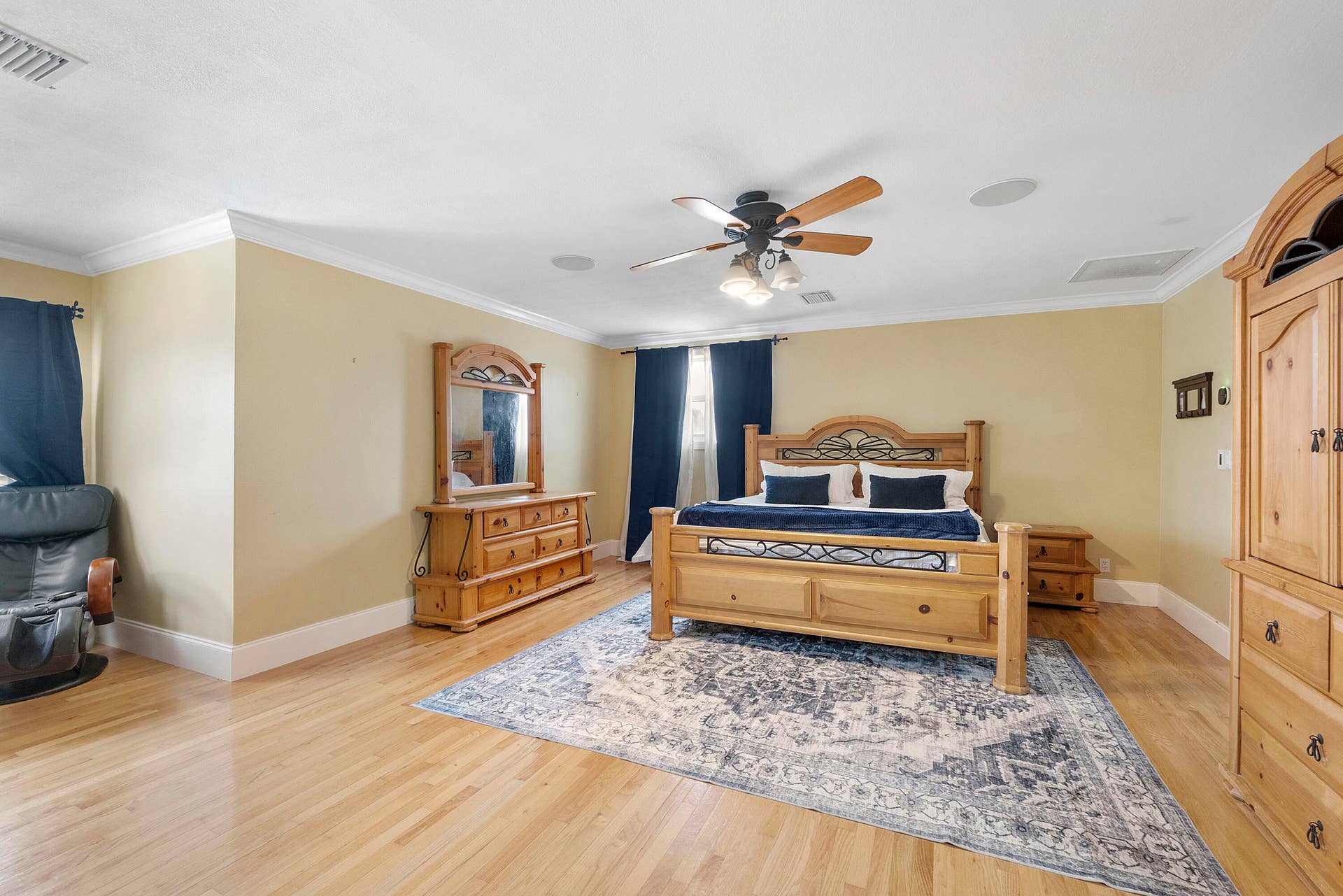 Primary Bedroom upstairs 4th Bedroom