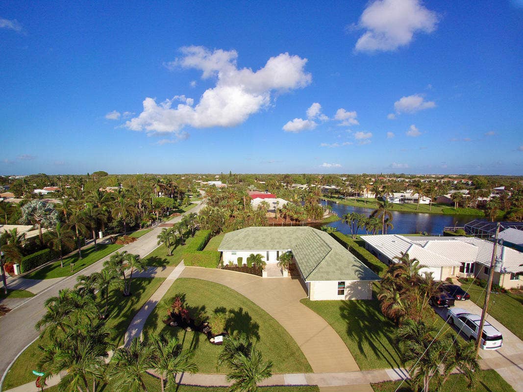 Aerial from the East