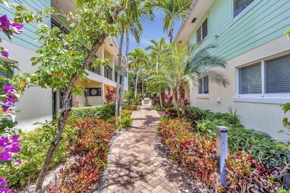 Vibrant Walkway