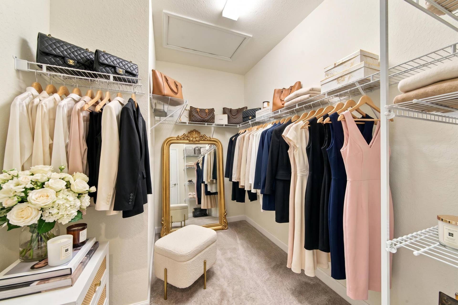 Primary Walk In Closet