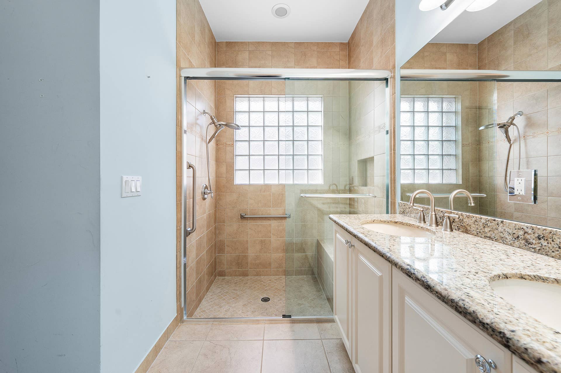 8711 Sunbeam Mountain Terrace, Boynton Beach, FL 33473 Large Shower With Frameless Enclosure