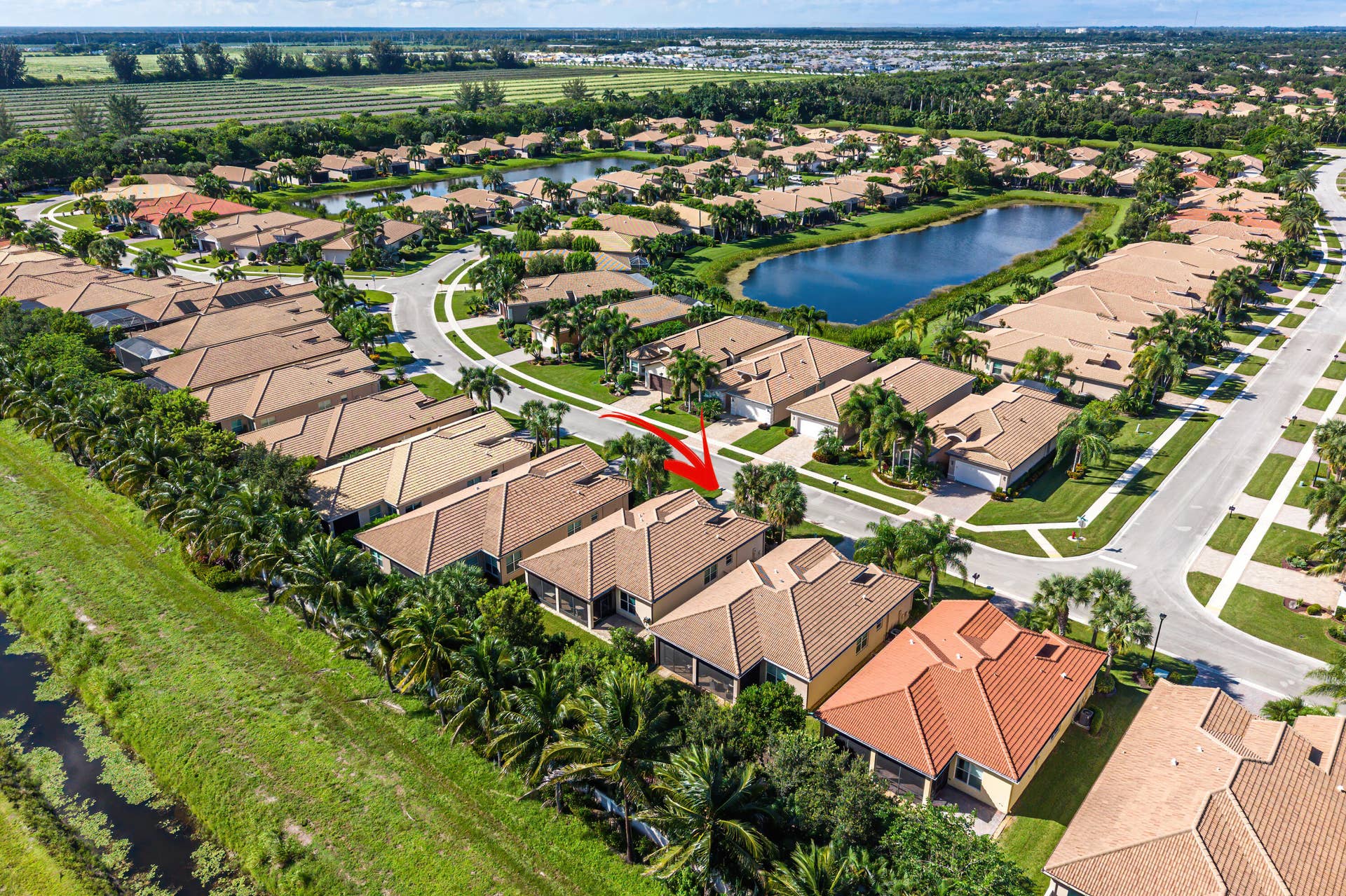 8711 Sunbeam Mountain Terrace, Boynton Beach, FL 33473 Aerial View Of Home