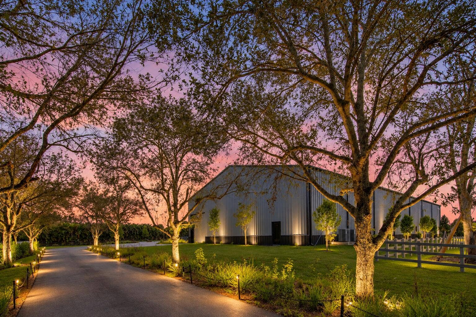 13920 Stirling Road, Southwest Ranches, FL 33330 Pastel Twilight Estate with Refined Upli