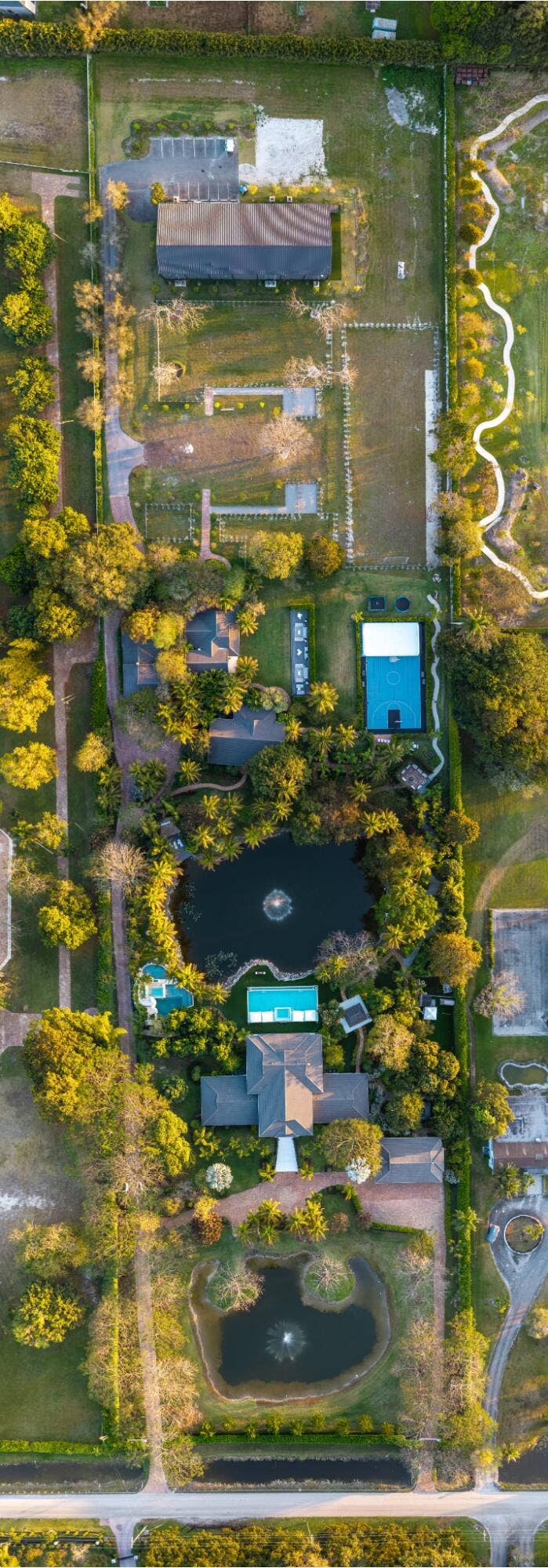 13920 Stirling Road, Southwest Ranches, FL 33330 AERIAL OF ENTIRE PROPERTY