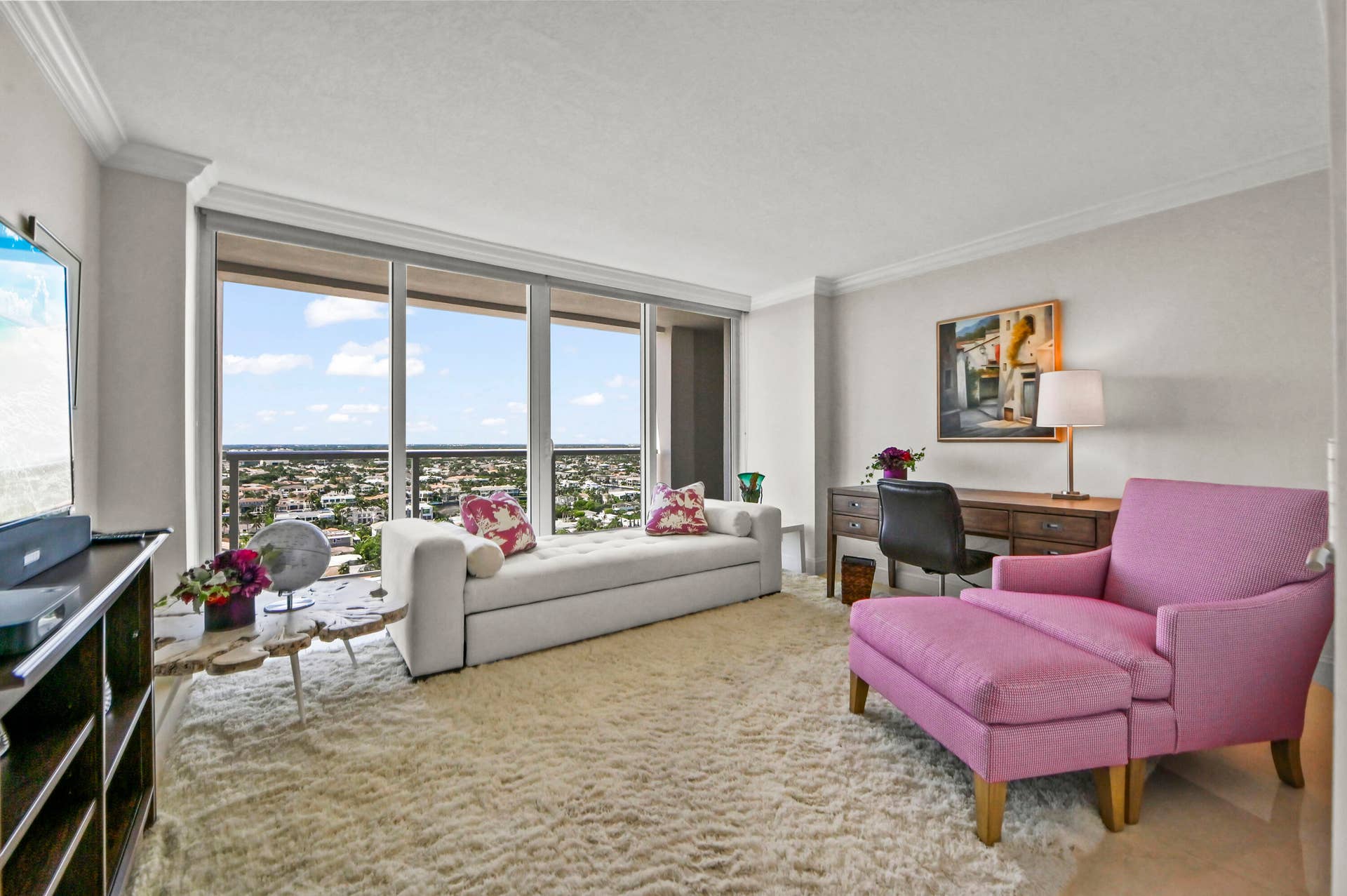 Guest Bedrrom with City Views