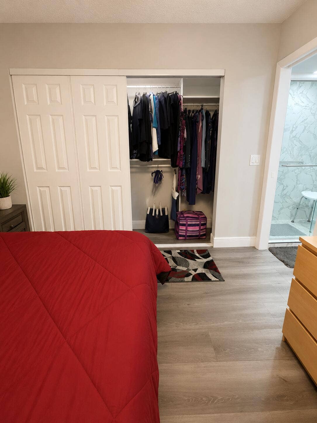 Large Primary closet