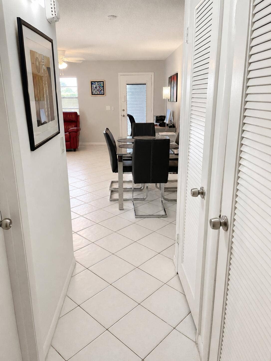 From Bedroom Door