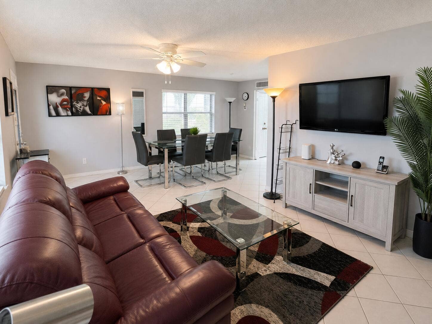 Bright open Living Space