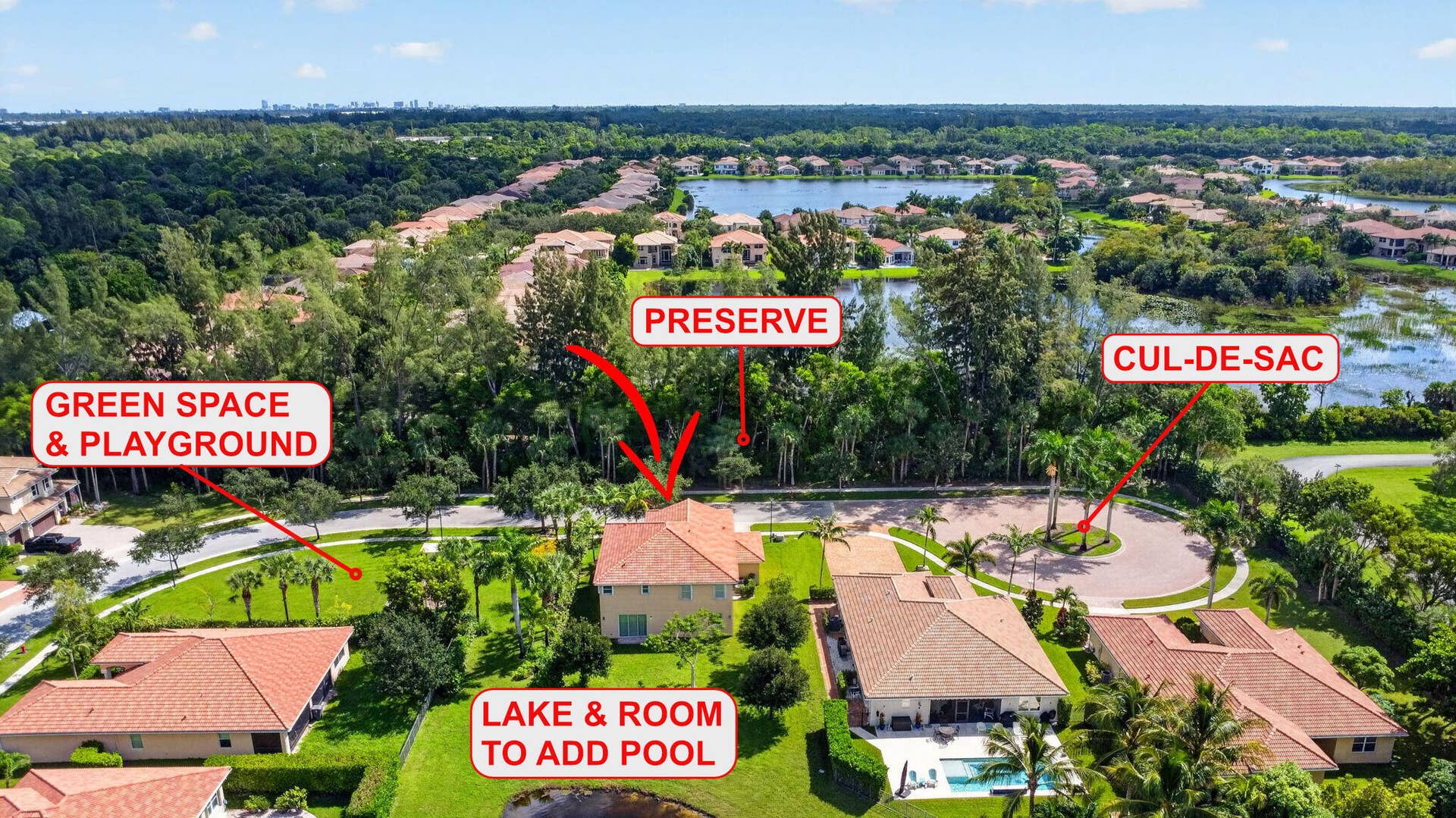 9070 WINTERHAVEN Circle, West Palm Beach, FL 33411 Best lot in the community!