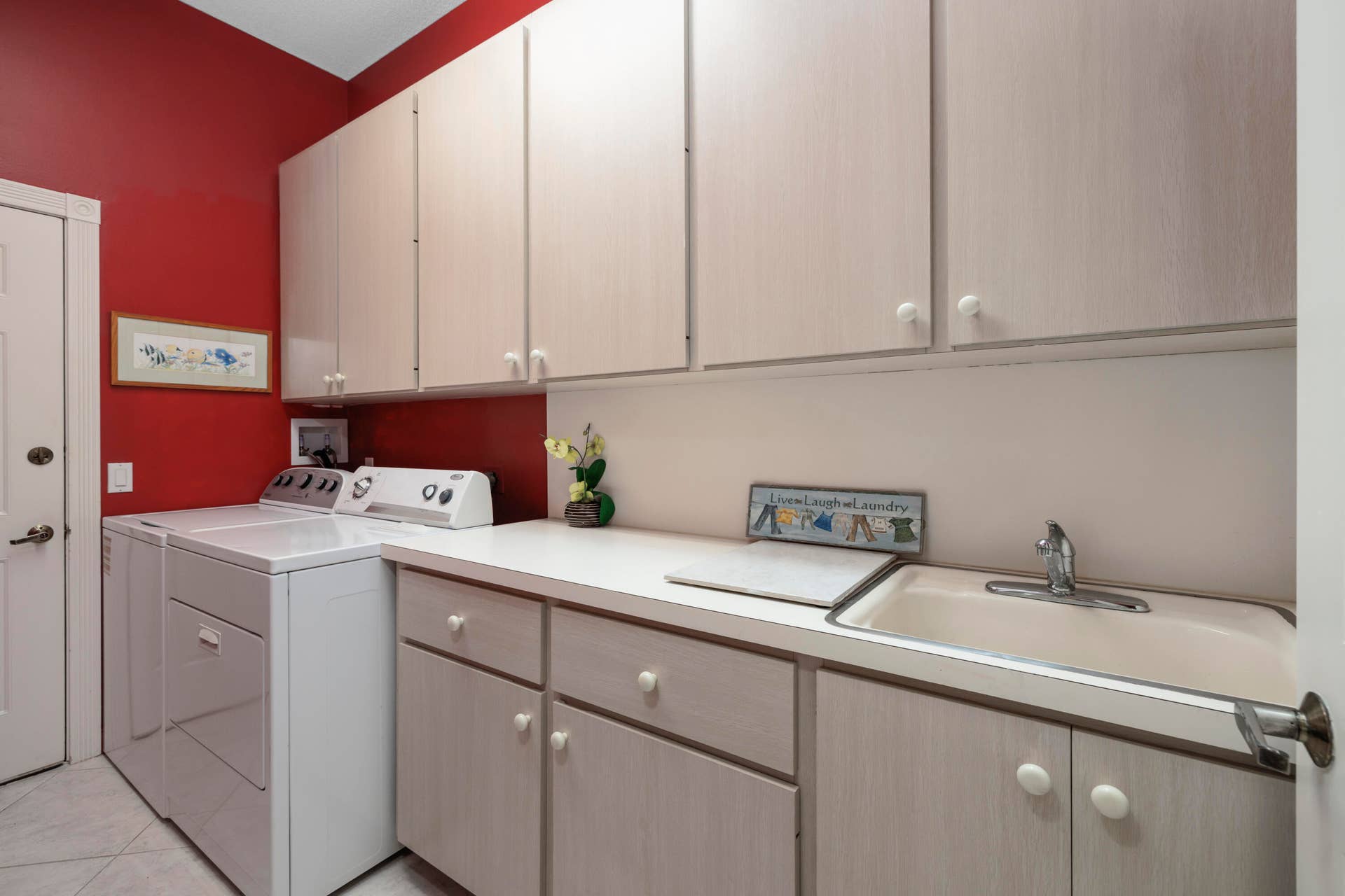 Spacious Laundry Room