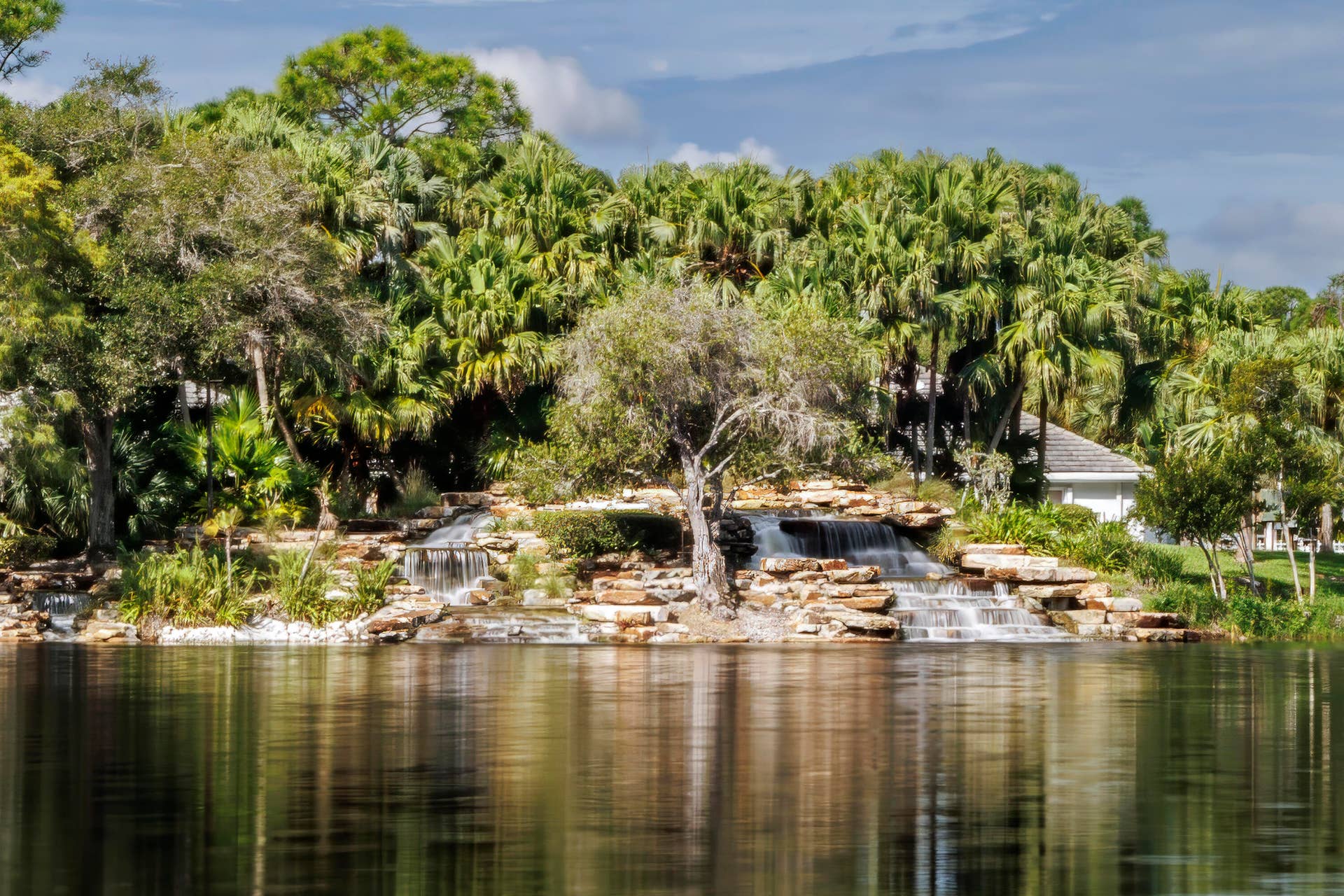 The Preserve Waterfall Entrance