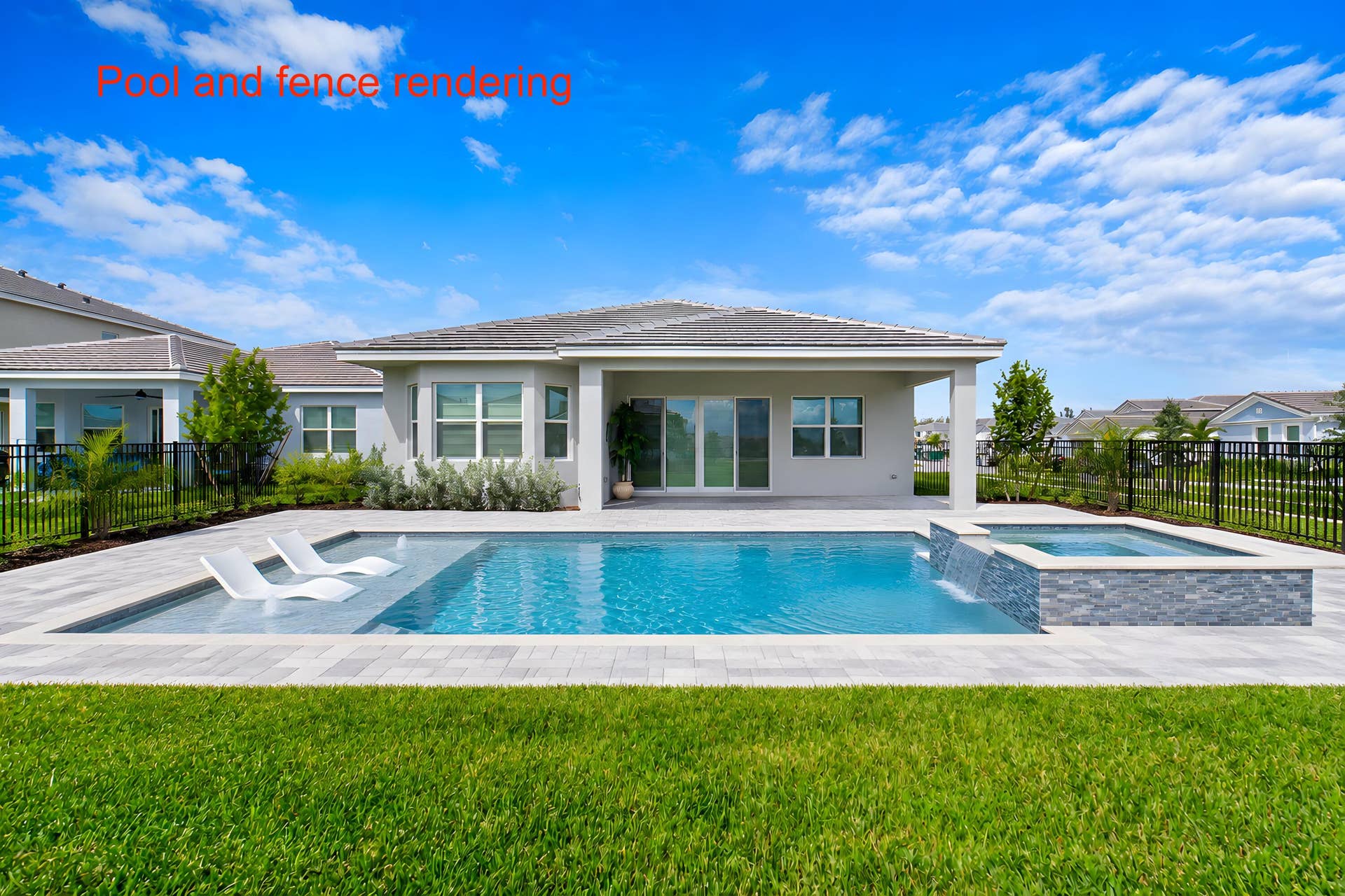 room for a pool!