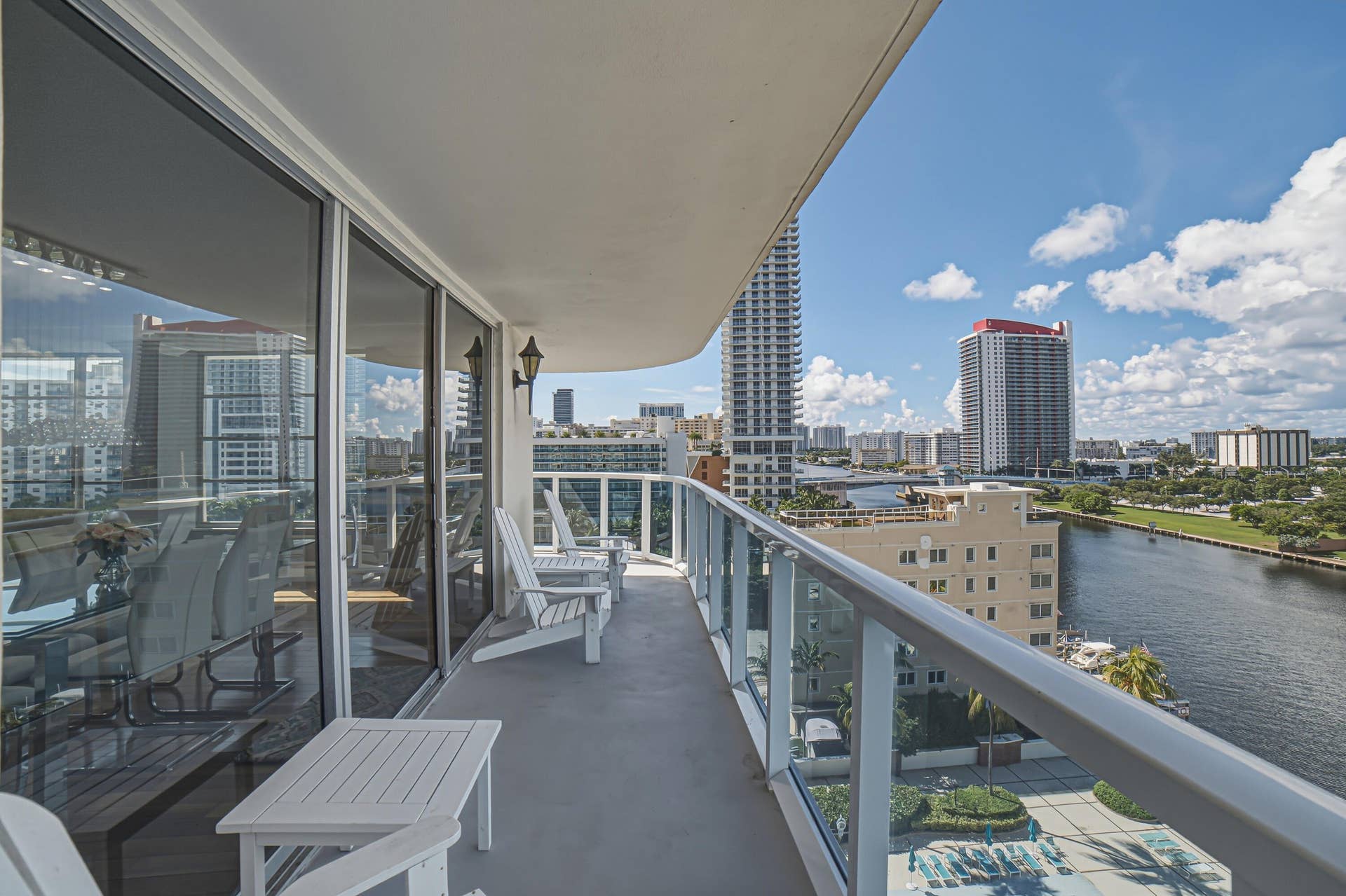 3800 S Ocean Drive, 906 #1, Hollywood, Hollywood, FL 33019 Balcony