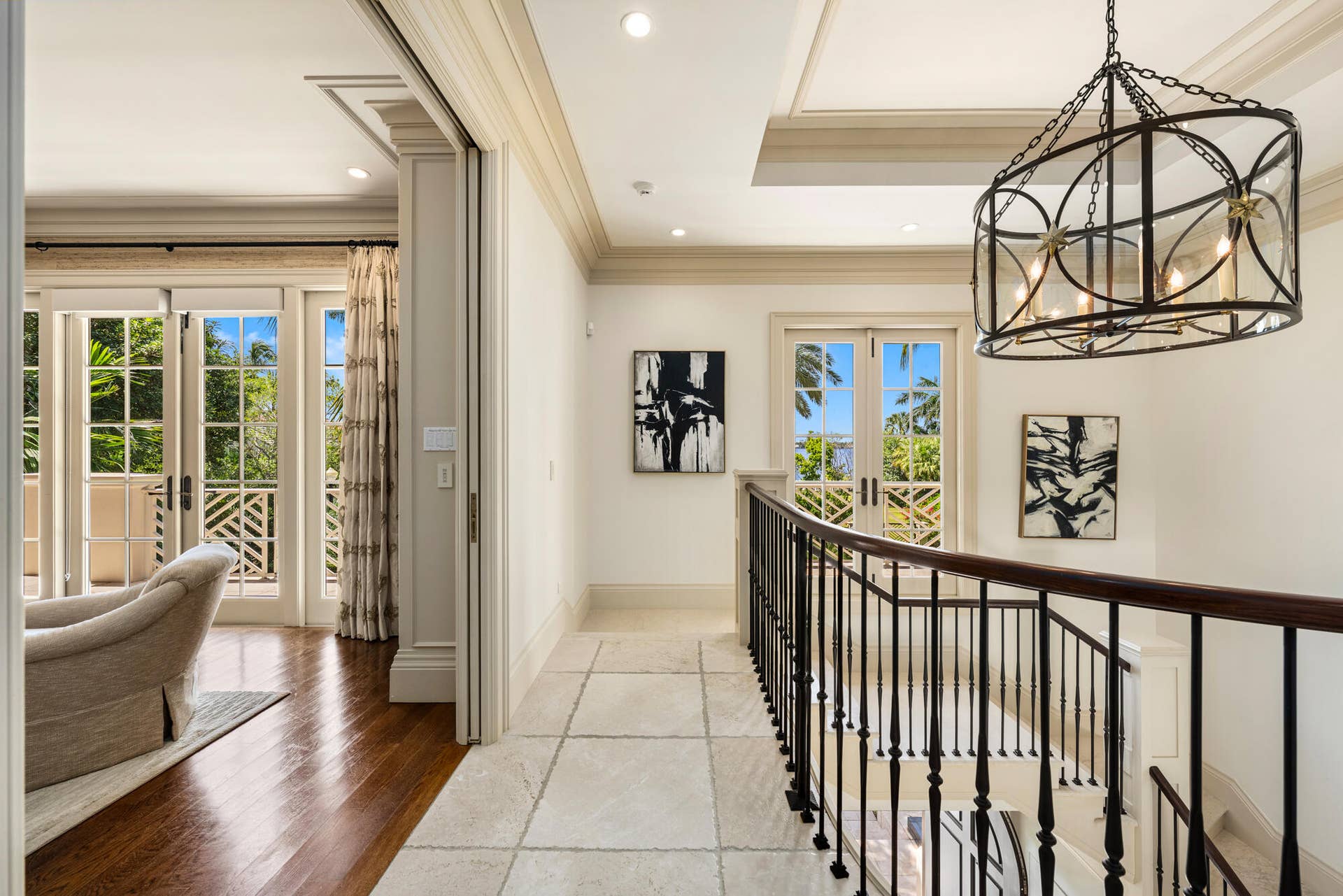 13 Via Vizcaya, Palm Beach, FL 33480 Stair Hall
