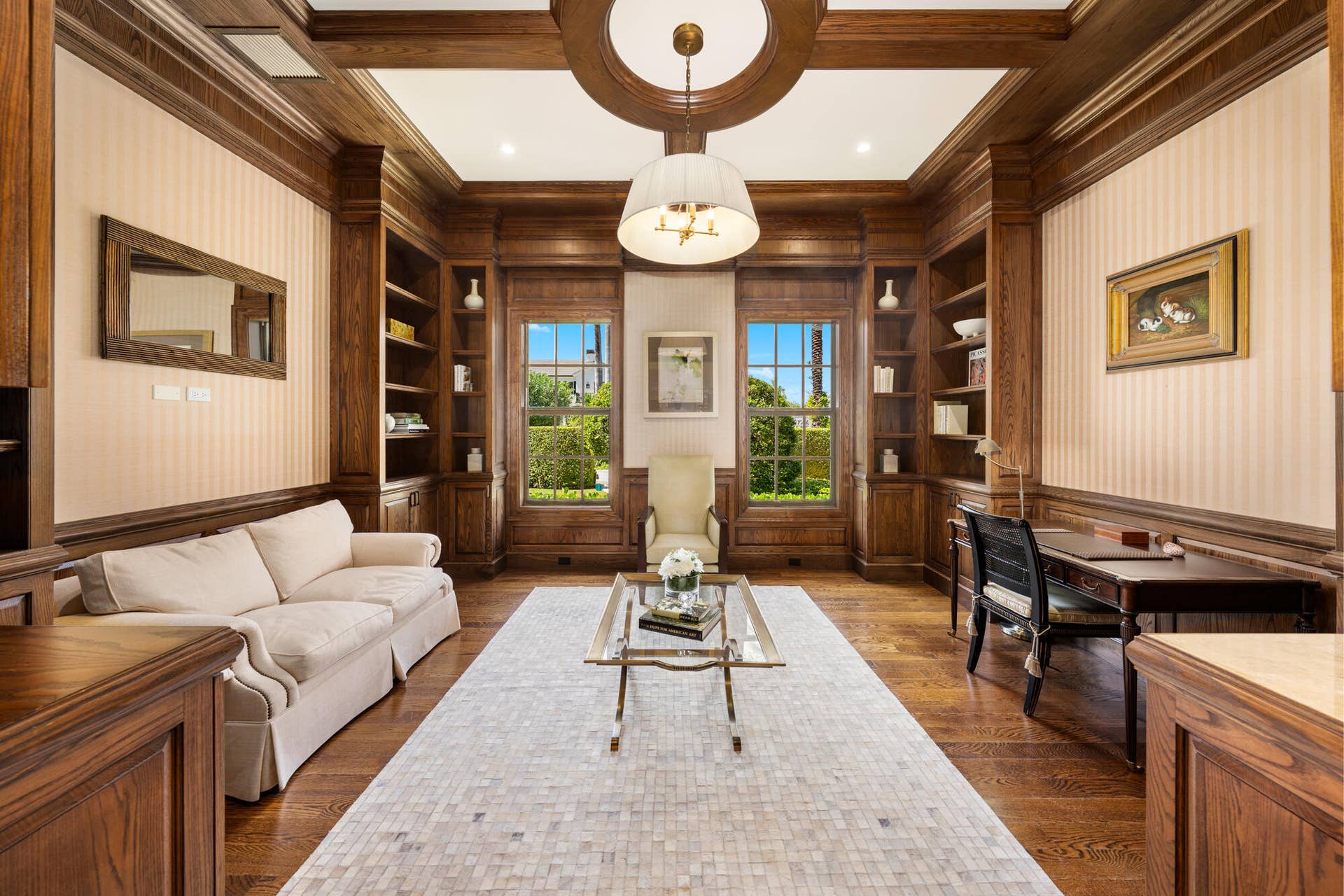 13 Via Vizcaya, Palm Beach, FL 33480 Office / Library
