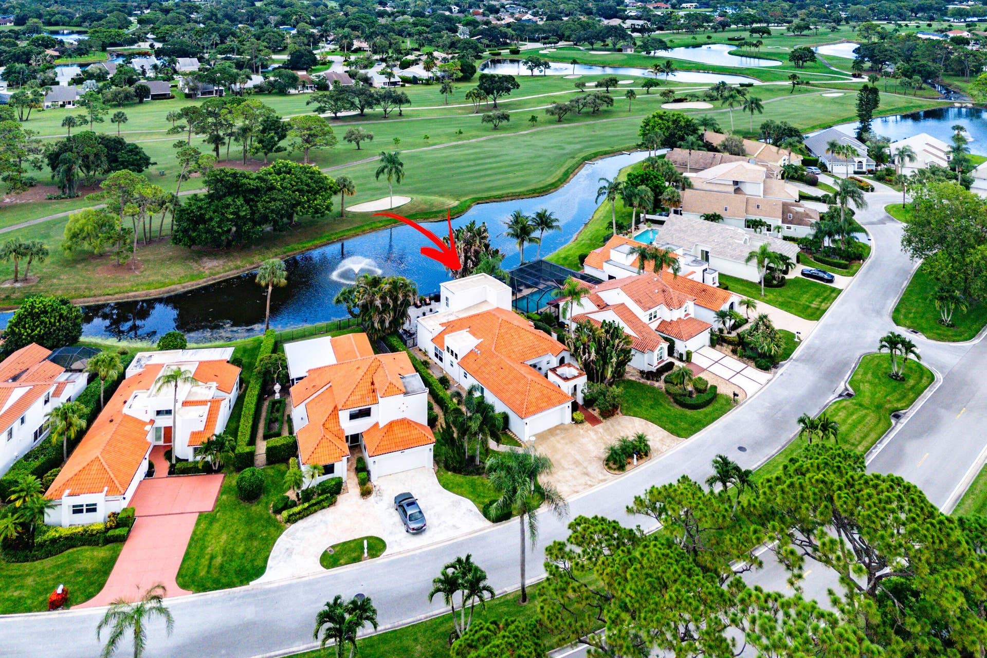 13138 Touchstone Place, Palm Beach Gardens, FL 33418 Aerial View