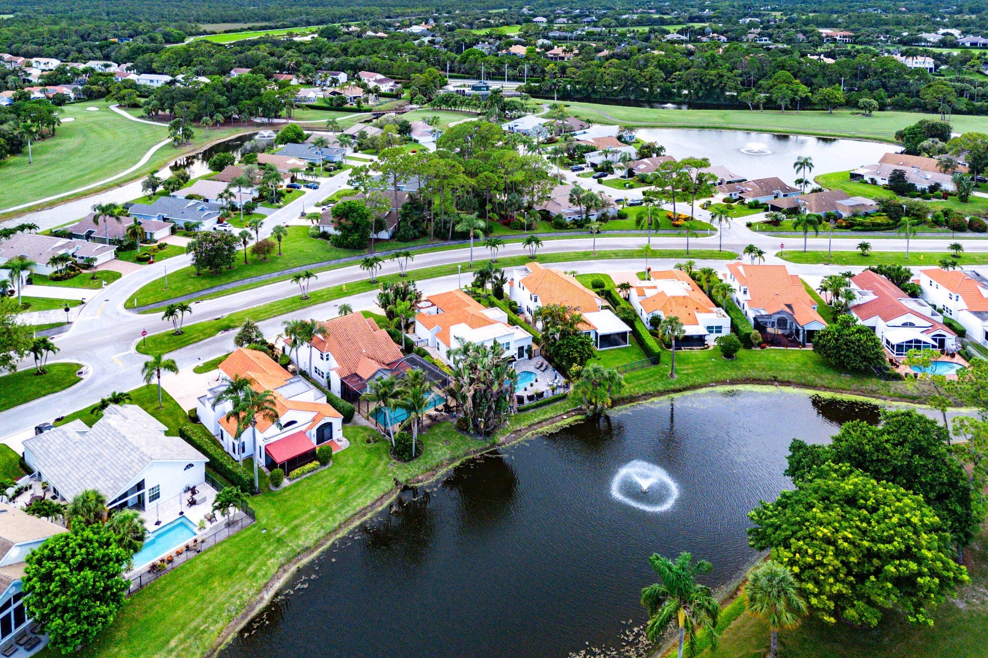 13138 Touchstone Place, Palm Beach Gardens, FL 33418 Aerial View
