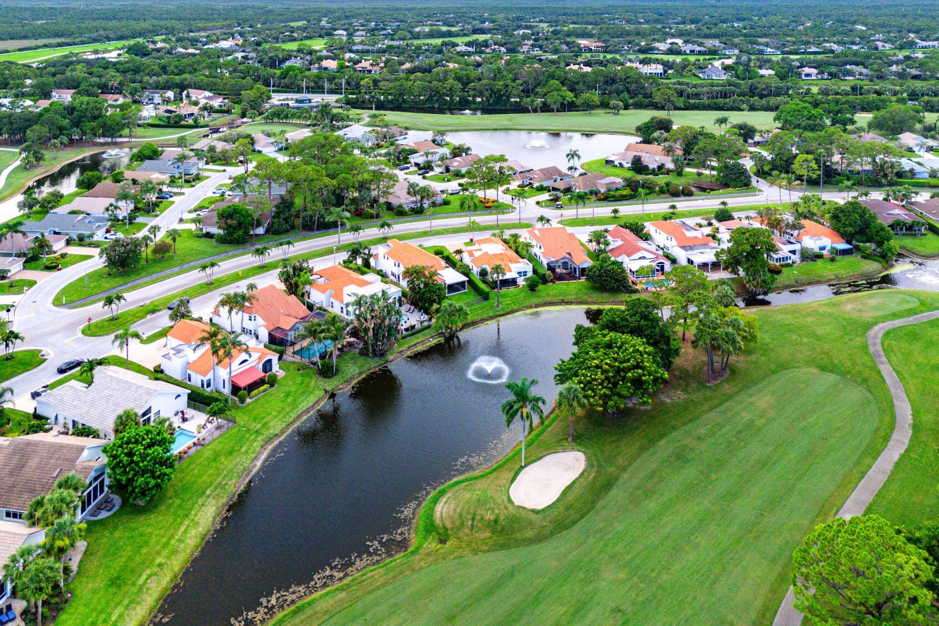 13138 Touchstone Place, Palm Beach Gardens, FL 33418 Aerial View