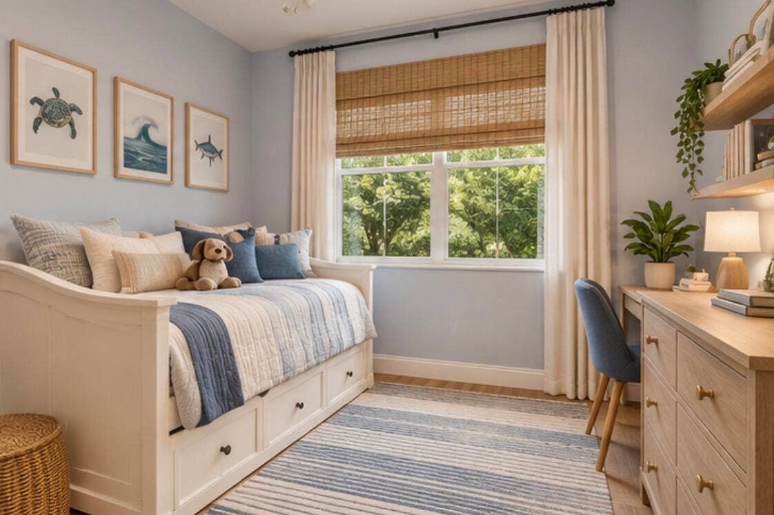 4677 Mediterranean Circle, Palm Beach Gardens, FL 33418 re-imagined bedroom 3, virtually staged