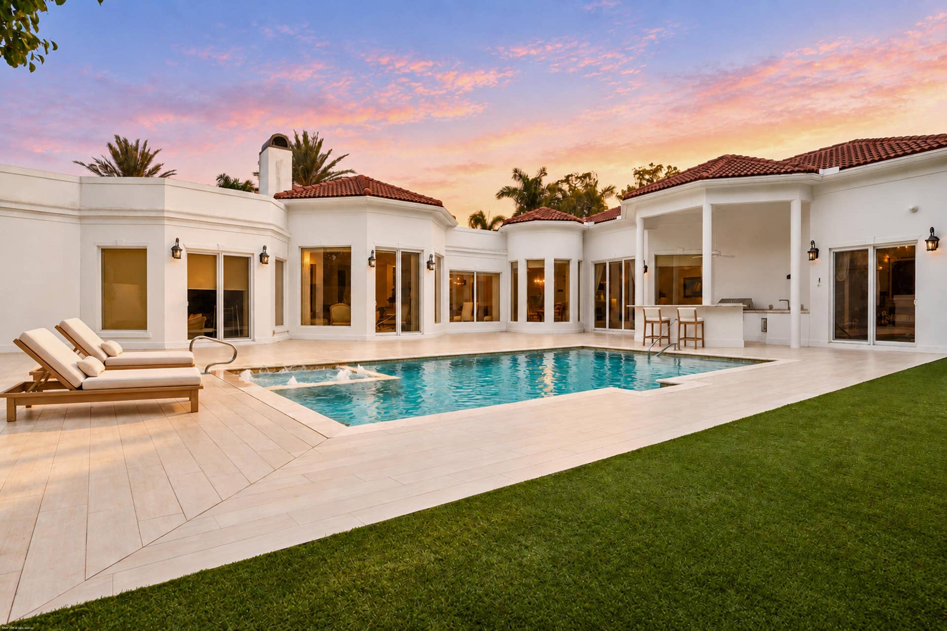 2344 Golf Brook Drive, Wellington, FL 33414 Rear elevation