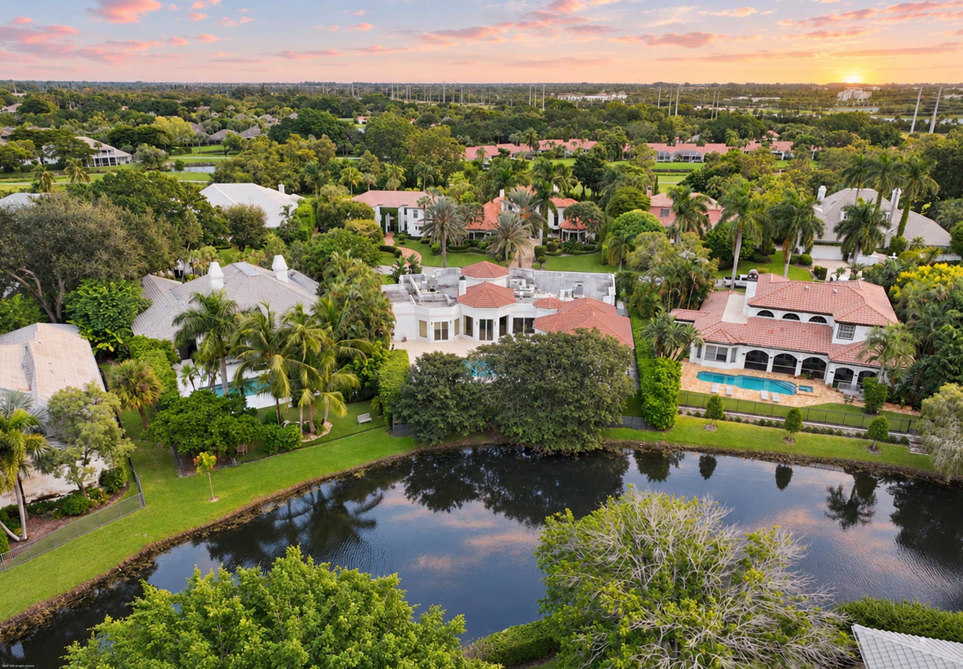 2344 Golf Brook Drive, Wellington, FL 33414 Rear elevation