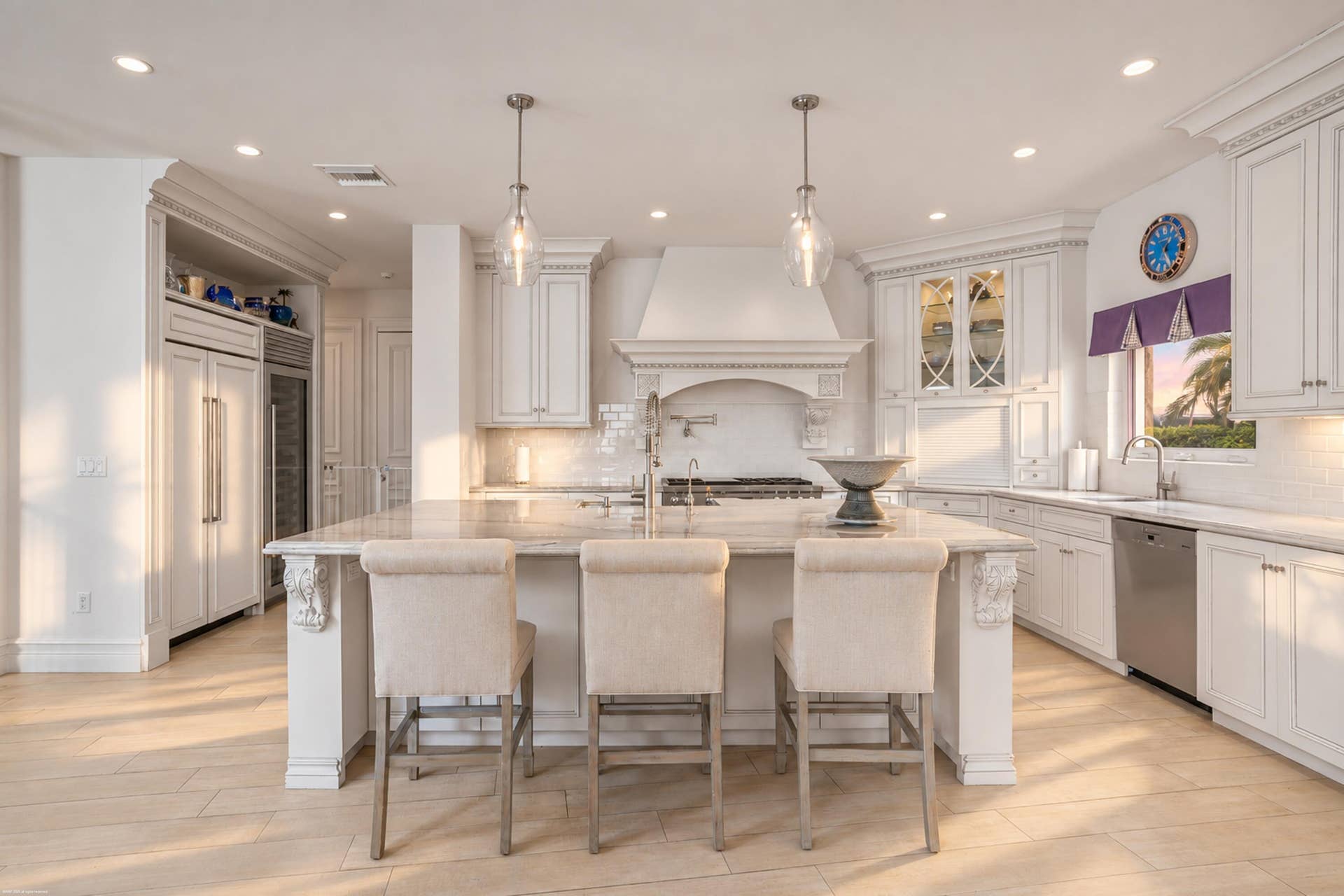 2344 Golf Brook Drive, Wellington, FL 33414 Center Island Kitchen