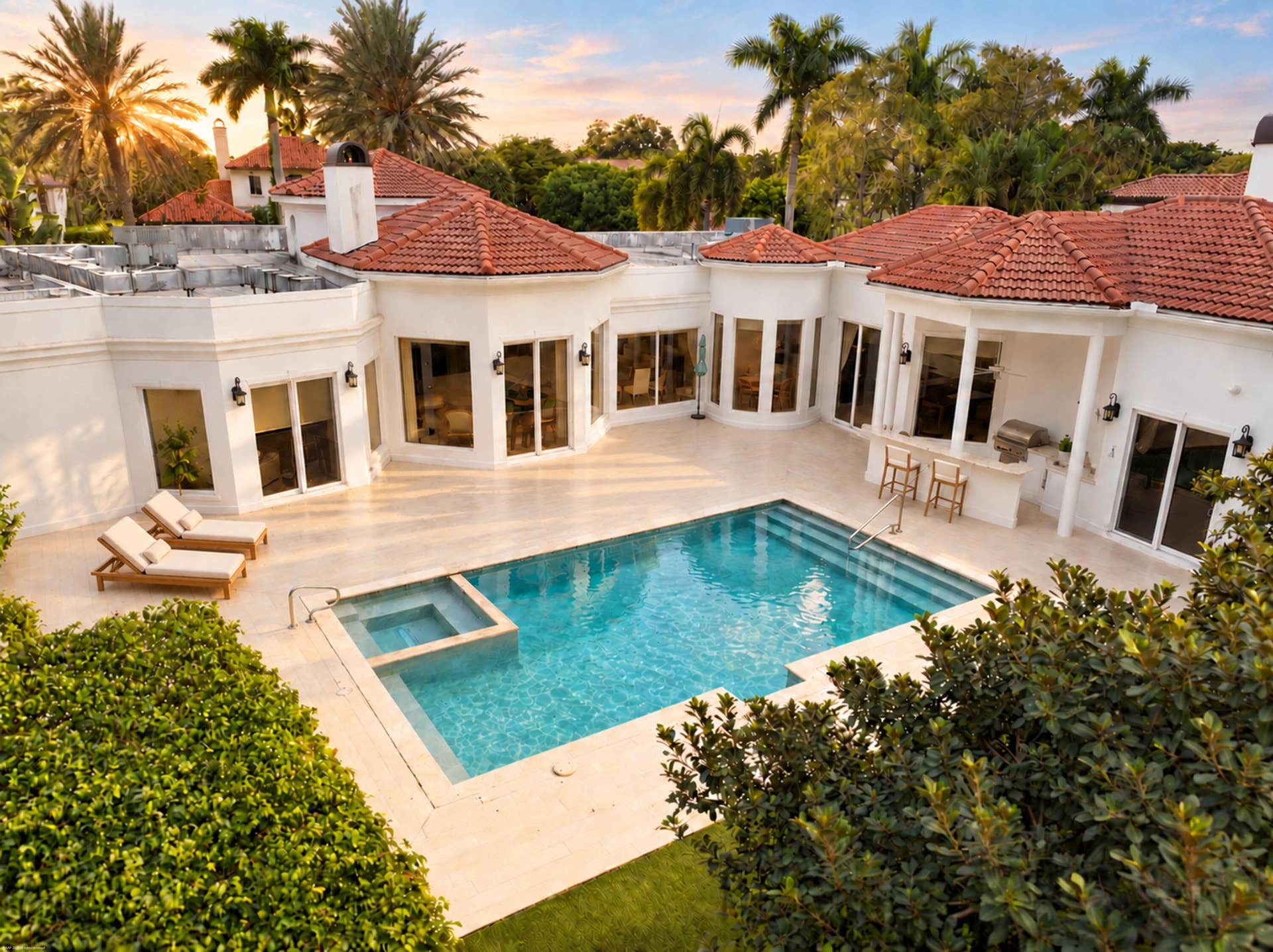 2344 Golf Brook Drive, Wellington, FL 33414 Aerial of Pool
