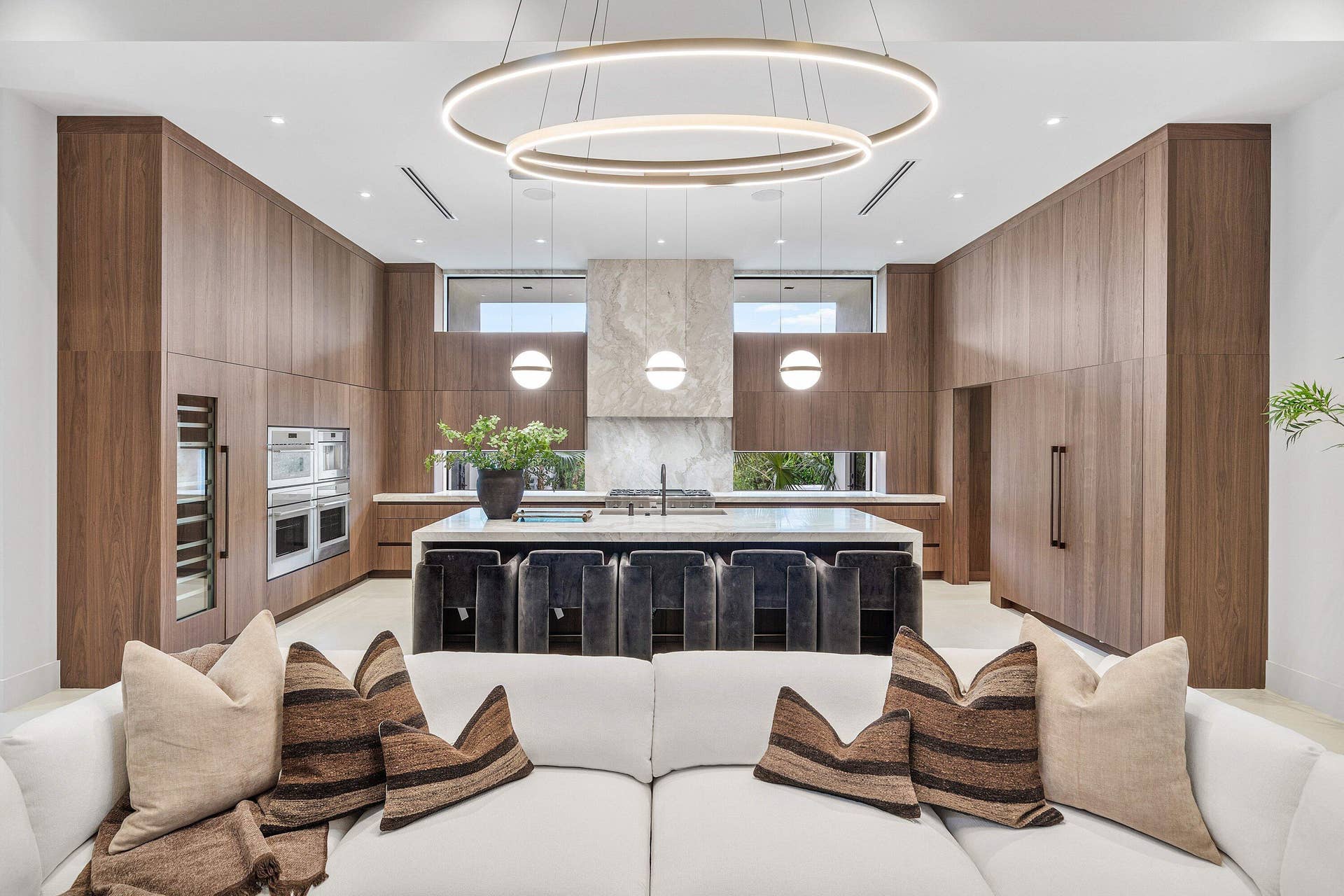 Kitchen and Family Room