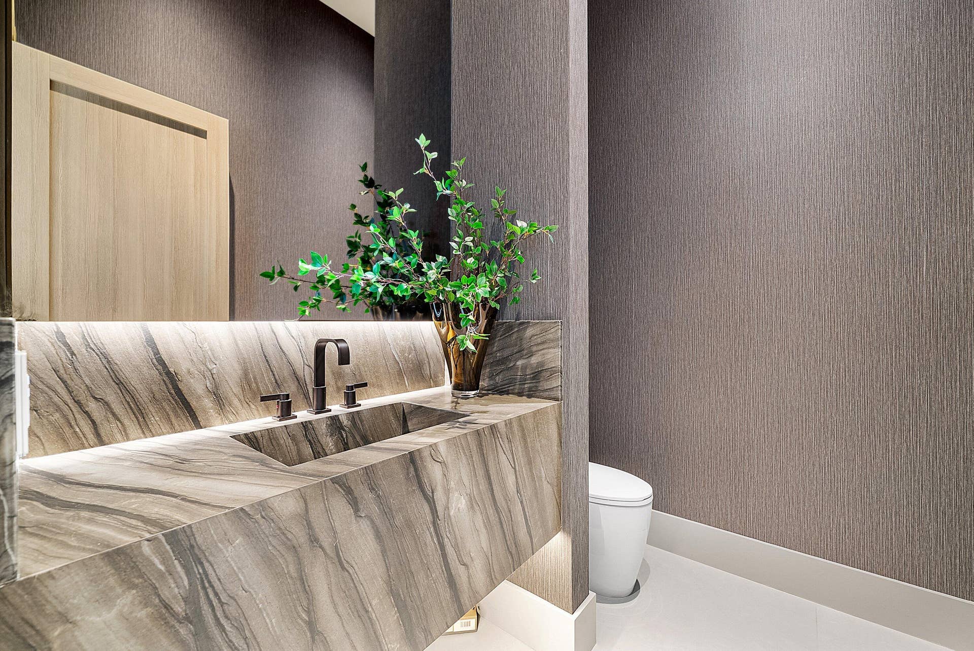 Powder Room Left Wing