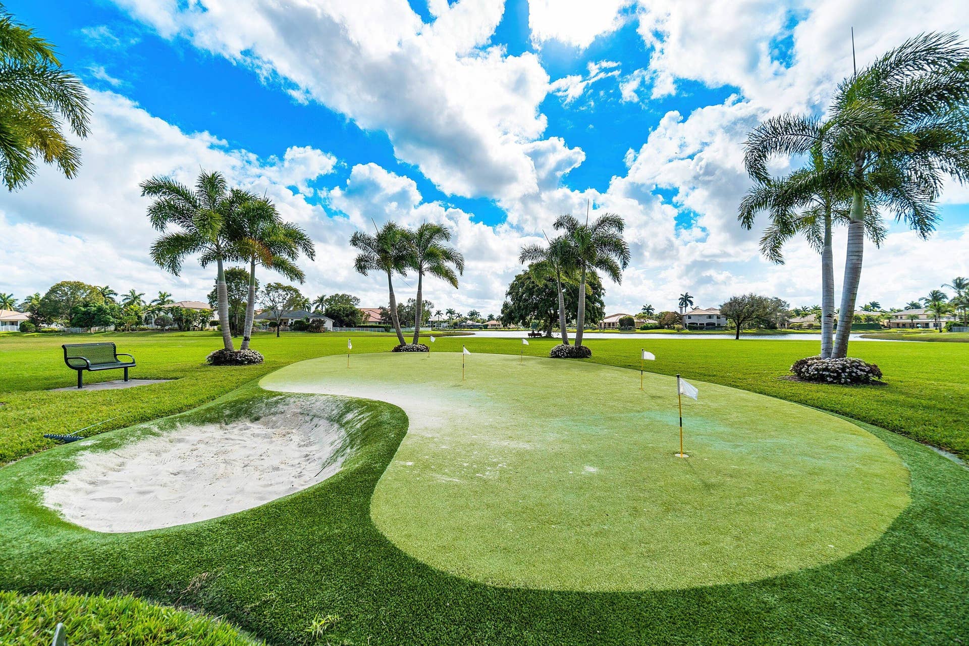 Isles at Wellington - putting green