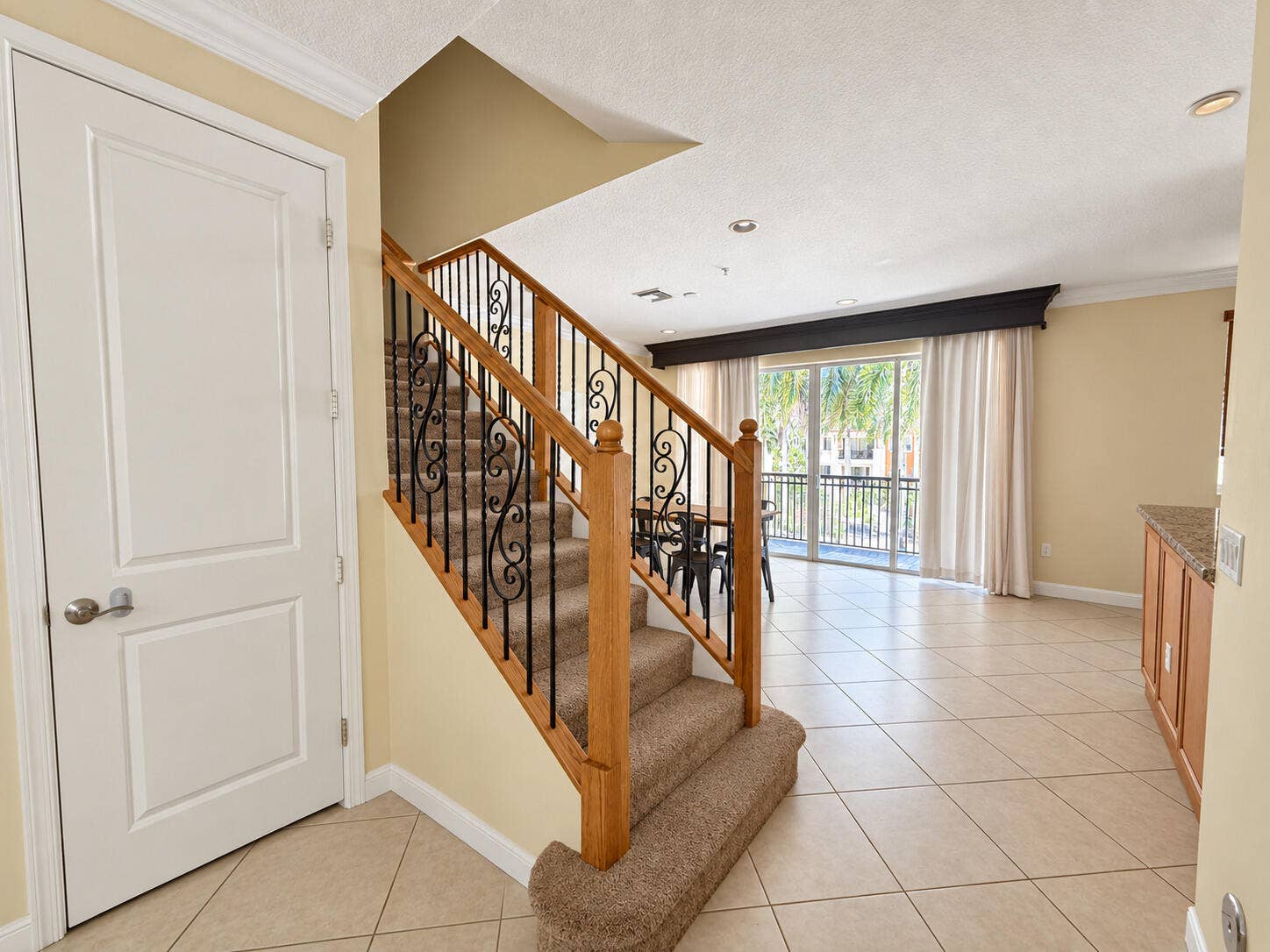 2900 NW 125TH Avenue, #3-305, Sunrise, FL 33323 Stairs/View of Balcony from TV Room