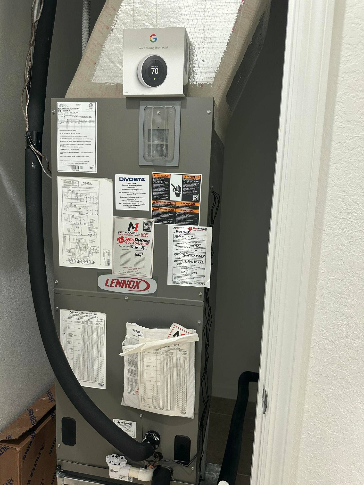 A/C unit 2024-like new