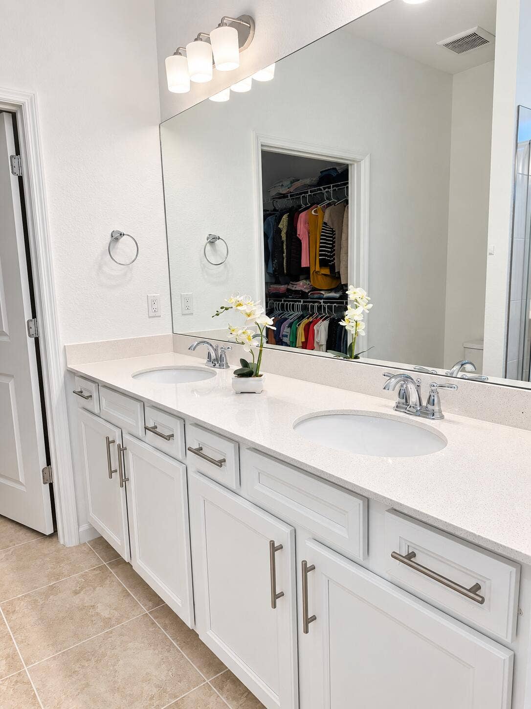 upgrade cabinetry from the builder
