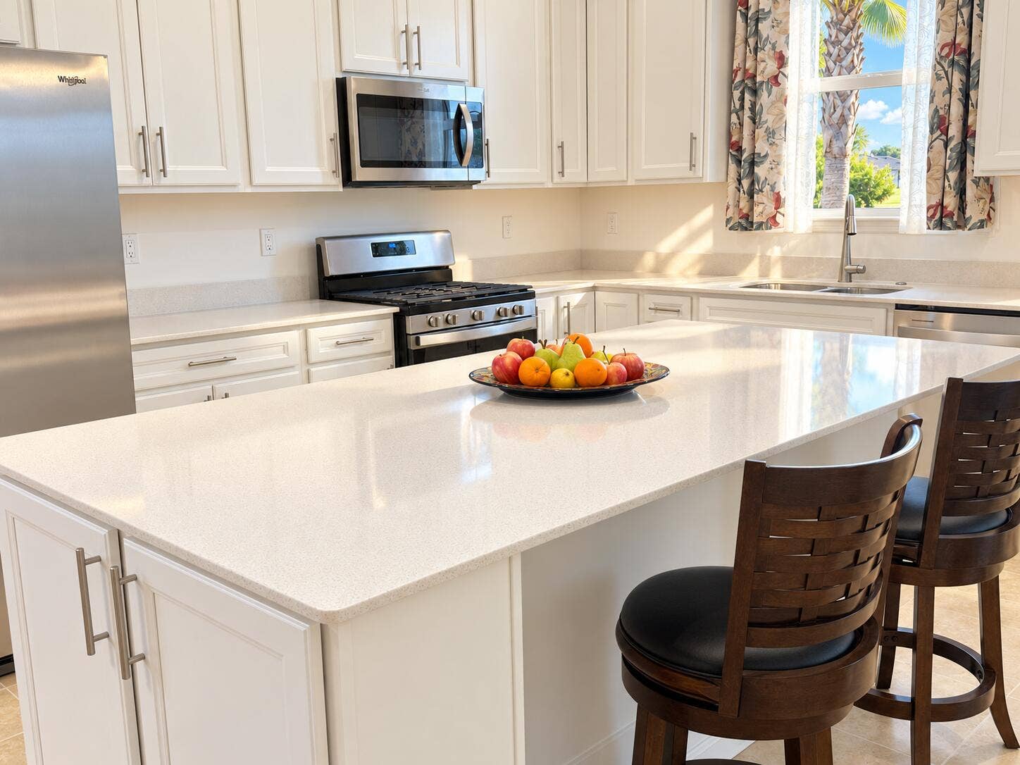 clean, white, bright and like new