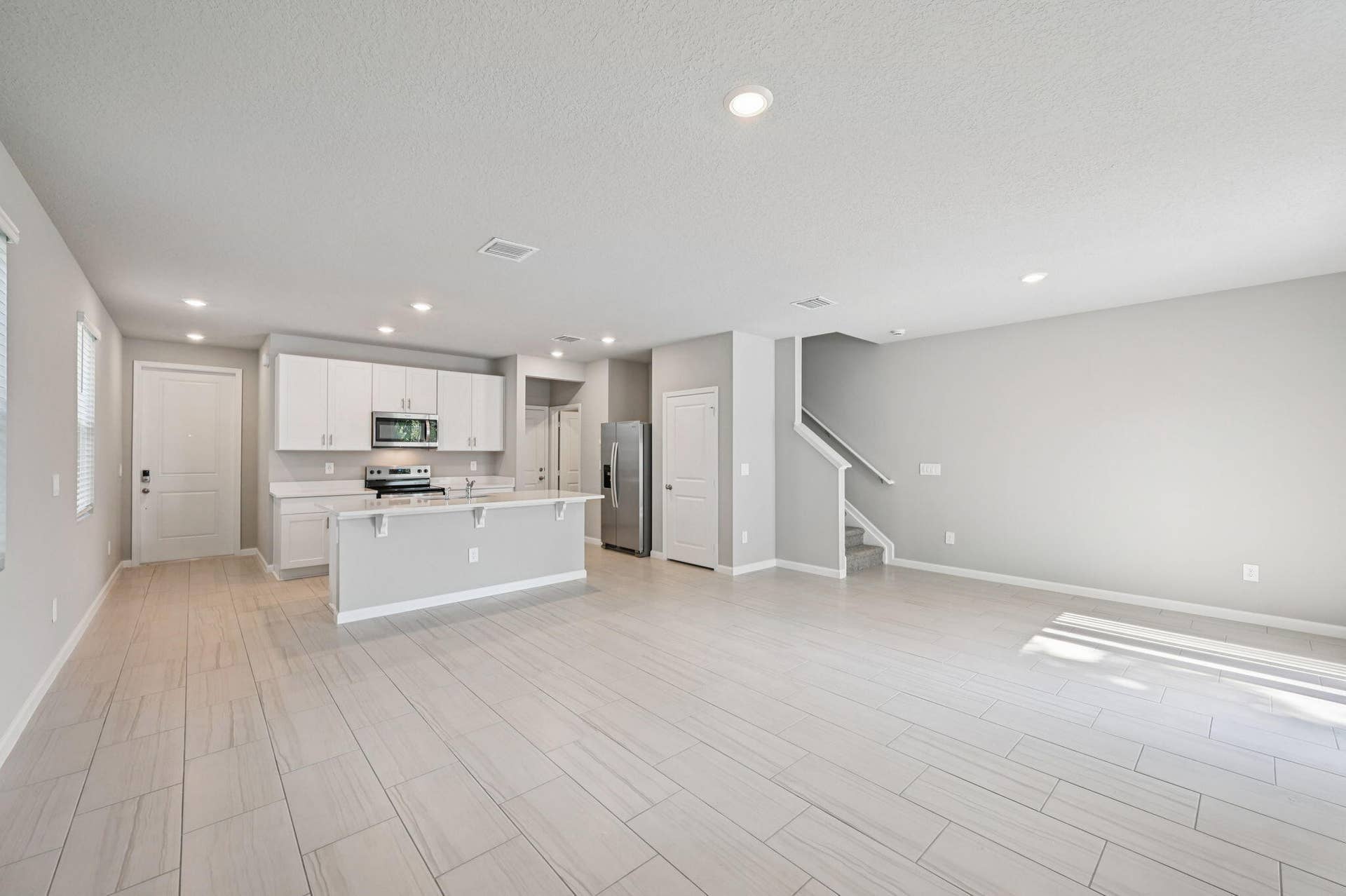 Tile Floors throughout main floor